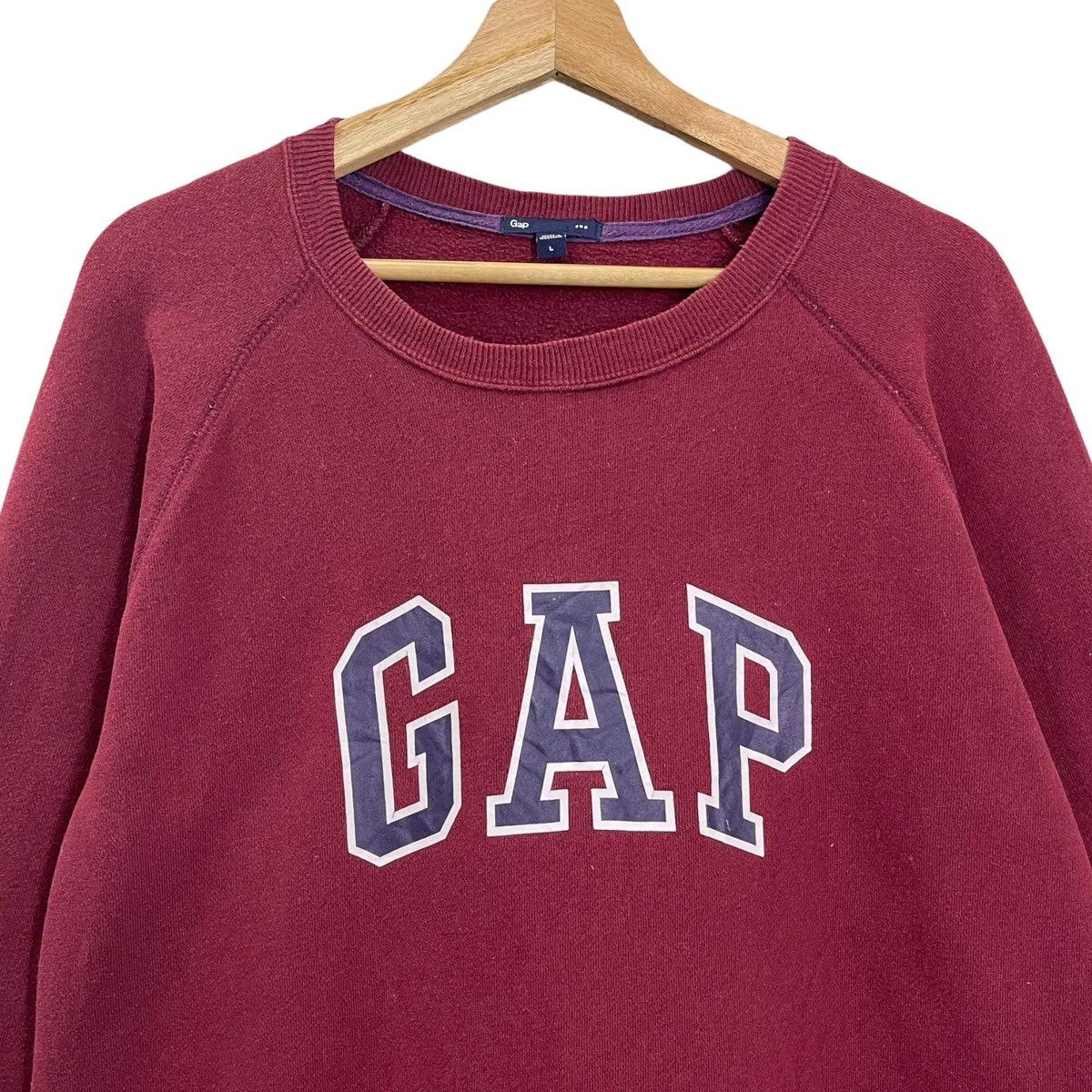 Gap Gap Pullover Big Logo Printed Crewneck Sweatshirt Size M Size US L / EU 52-54 / 3 - 4 Thumbnail