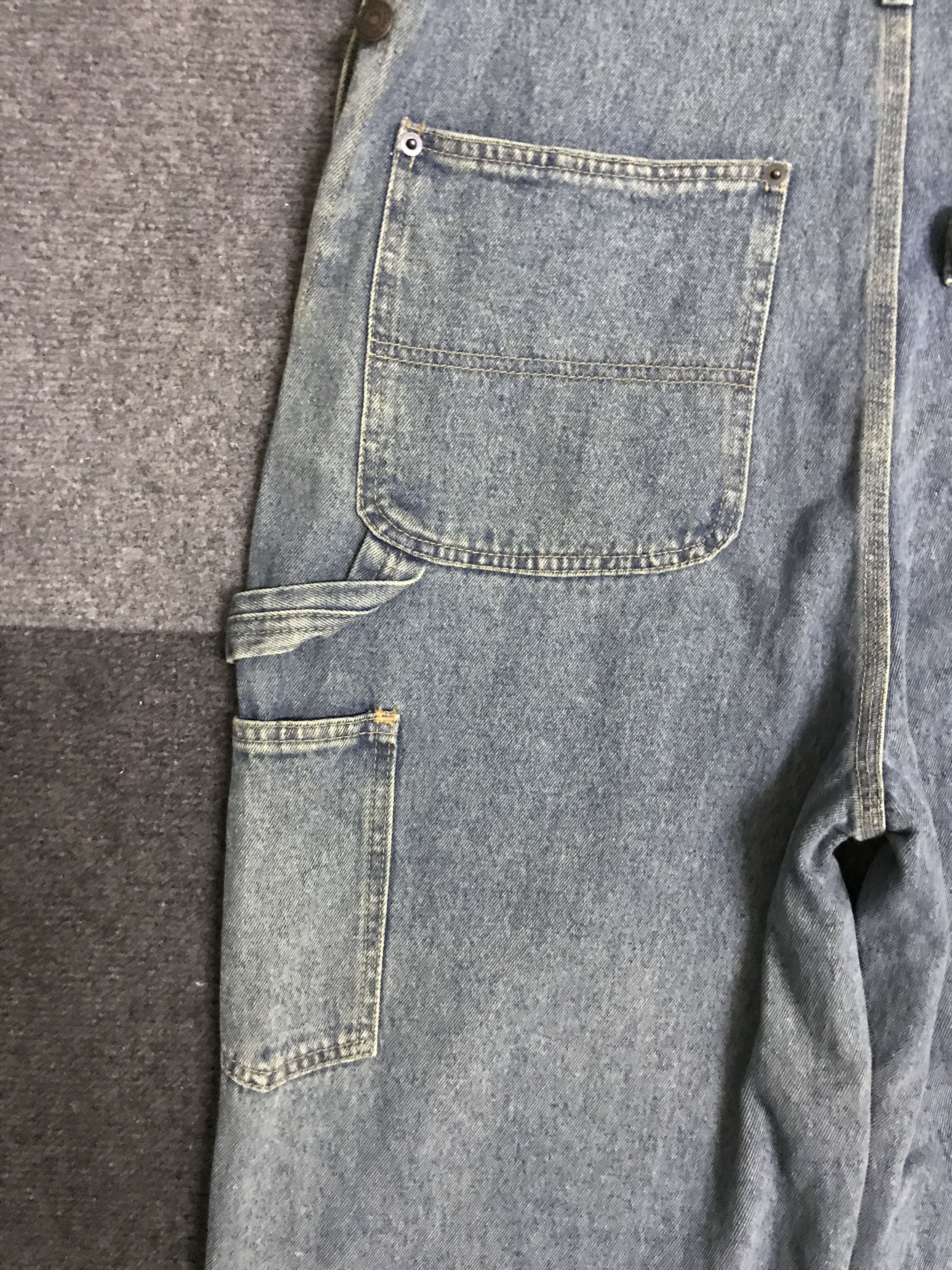 Designer × Japanese Brand OVA9 DOGHOUSE Kapan Medium Wash Overall Size US 35 - 9 Thumbnail