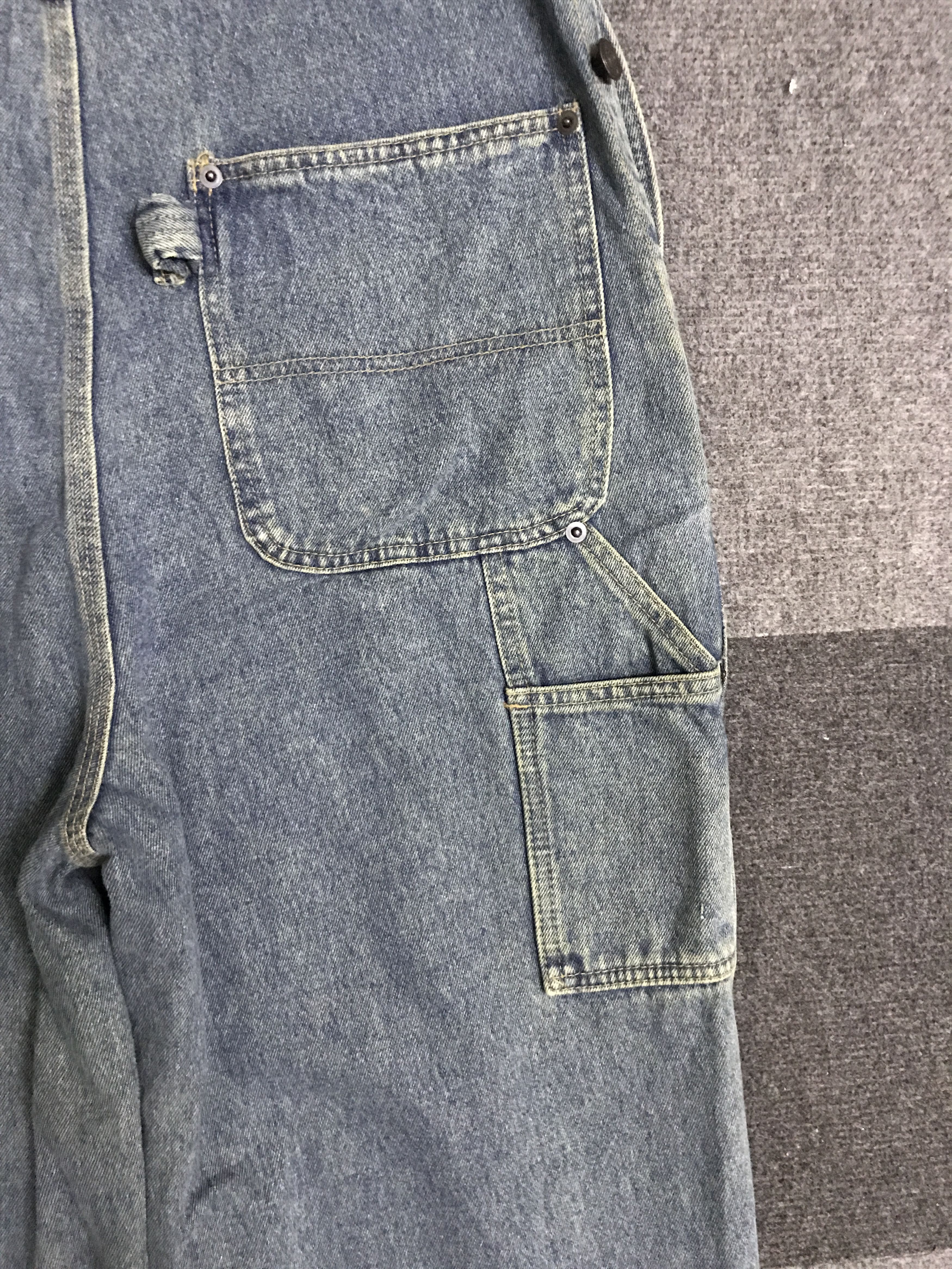 Designer × Japanese Brand OVA9 DOGHOUSE Kapan Medium Wash Overall Size US 35 - 8 Thumbnail