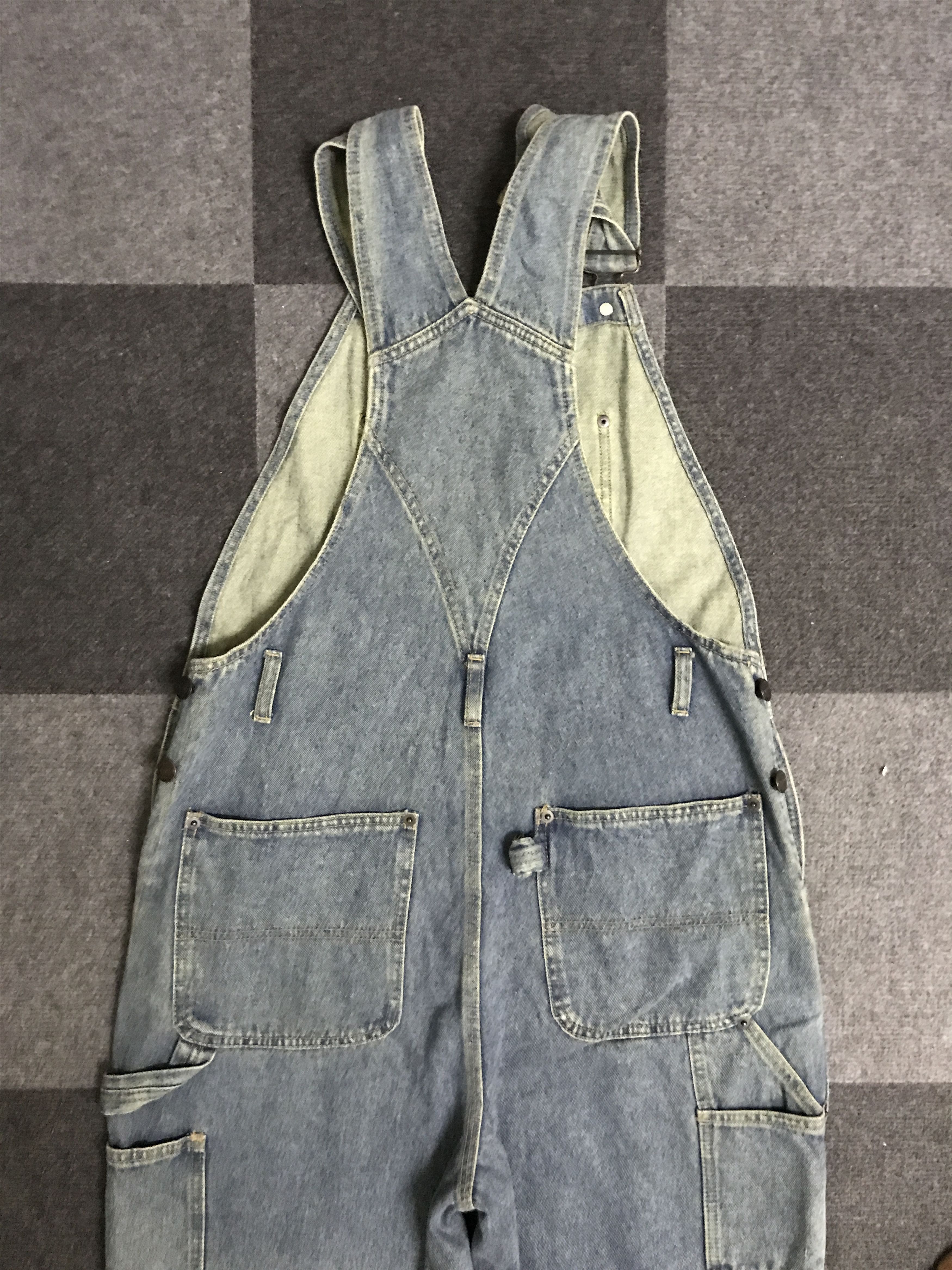 Designer × Japanese Brand OVA9 DOGHOUSE Kapan Medium Wash Overall Size US 35 - 7 Thumbnail