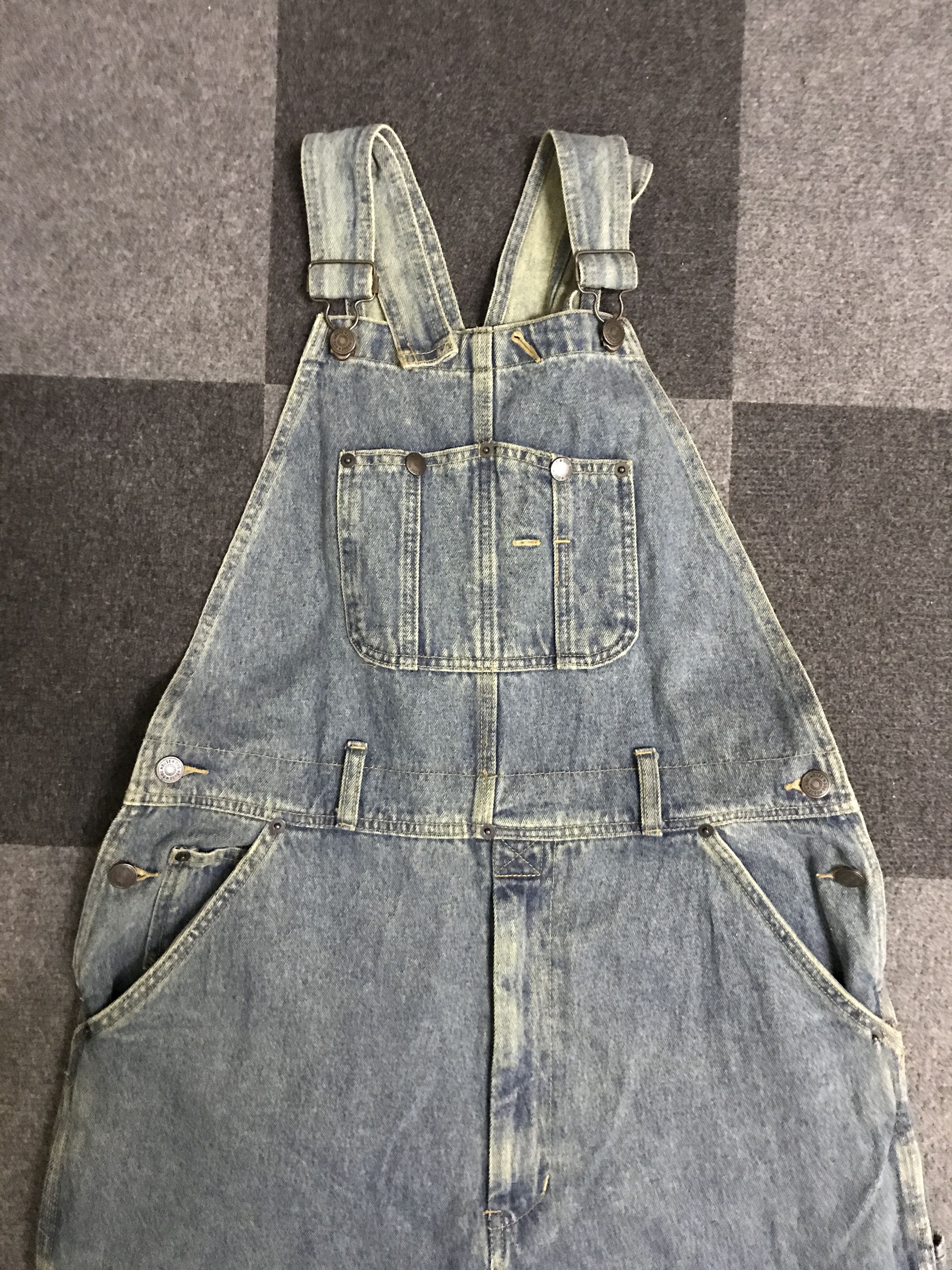 Designer × Japanese Brand OVA9 DOGHOUSE Kapan Medium Wash Overall Size US 35 - 2 Thumbnail