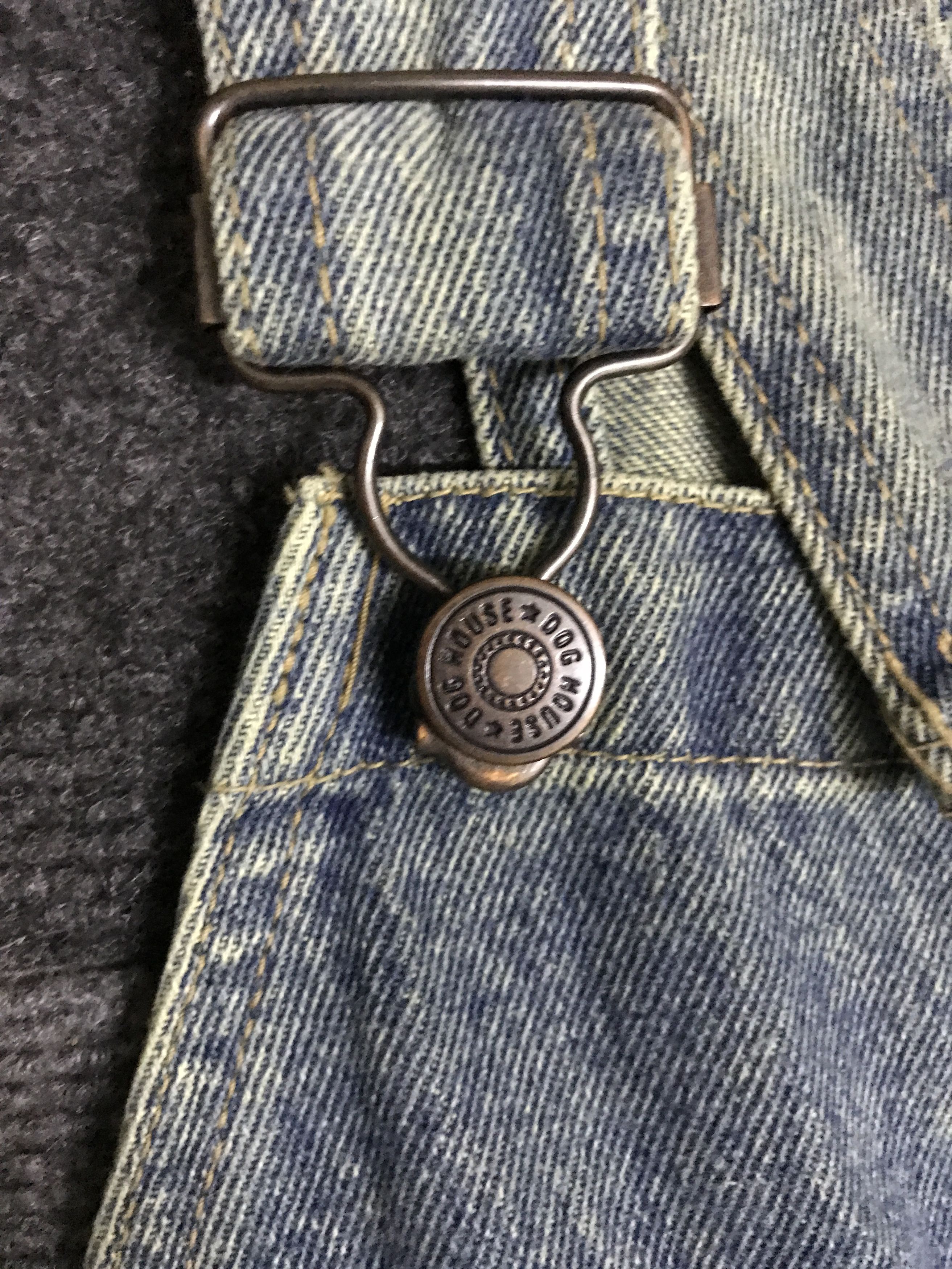 Designer × Japanese Brand OVA9 DOGHOUSE Kapan Medium Wash Overall Size US 35 - 5 Thumbnail