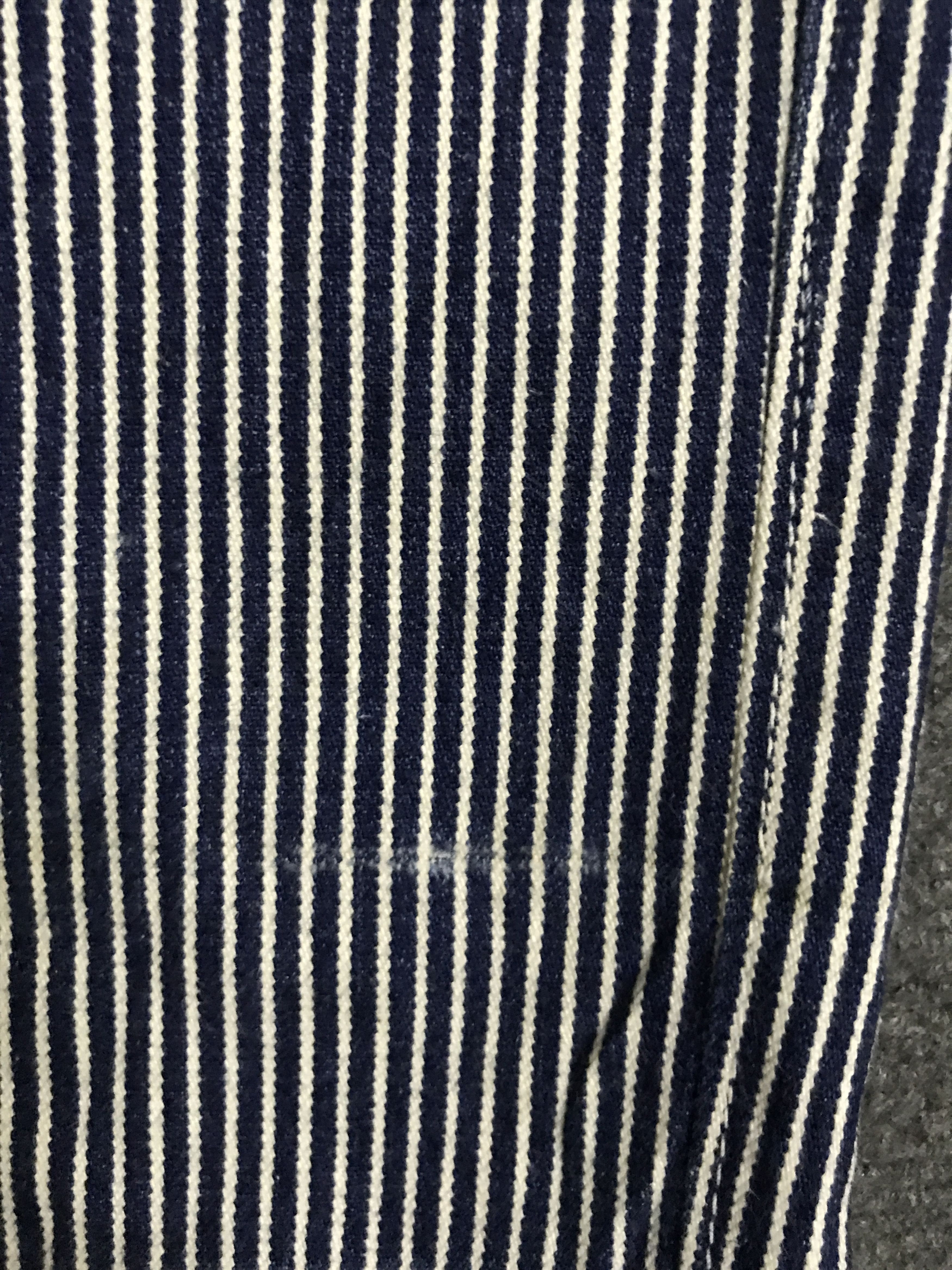 Vintage OVA10 BOBSON HICKORY Stripe Workwear Overall Size US 34 / EU 50 - 12 Thumbnail