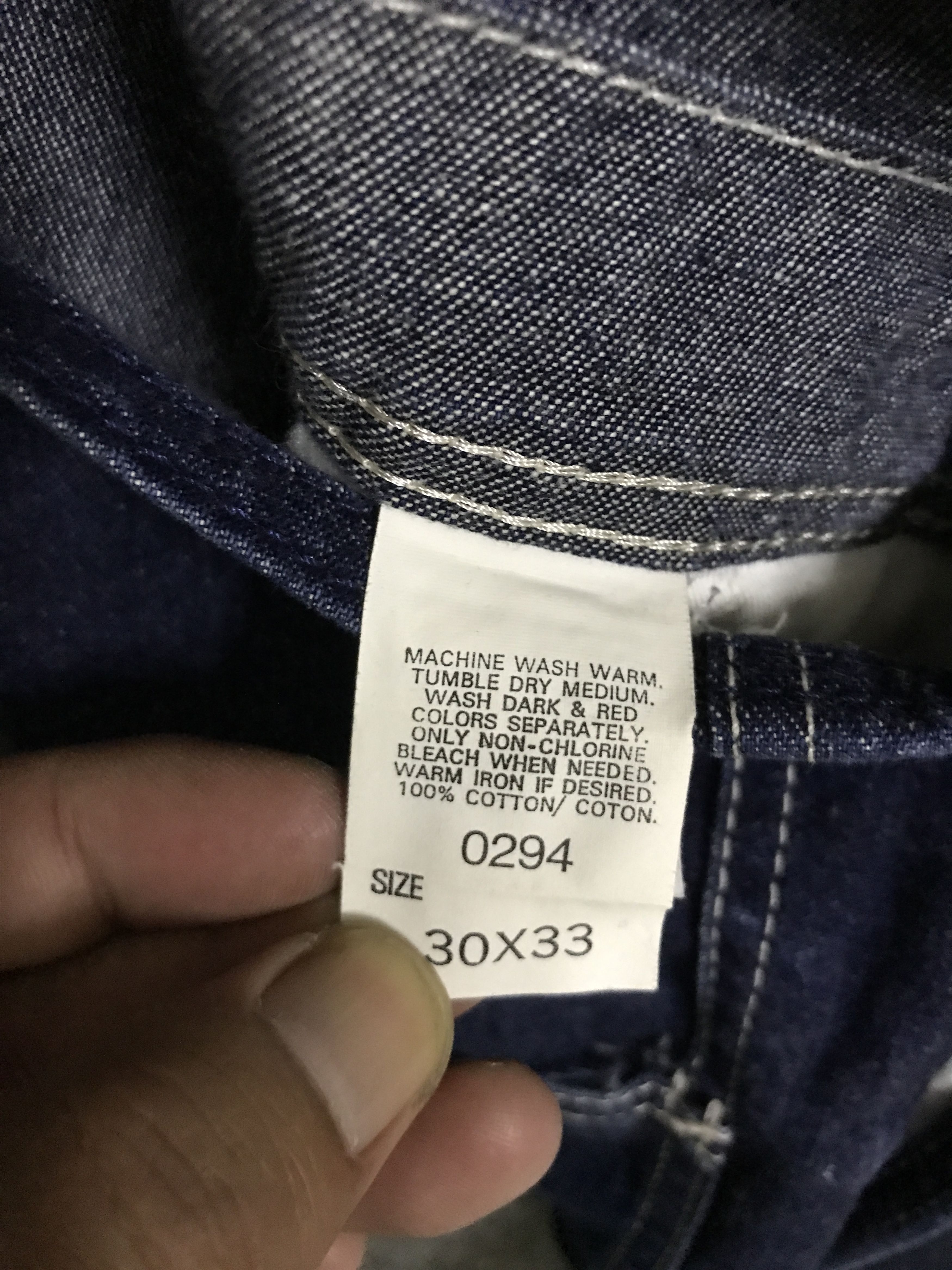 Lee × Vintage OVA11 Lee Denim Overall Size US 32 / EU 48 - 10 Thumbnail