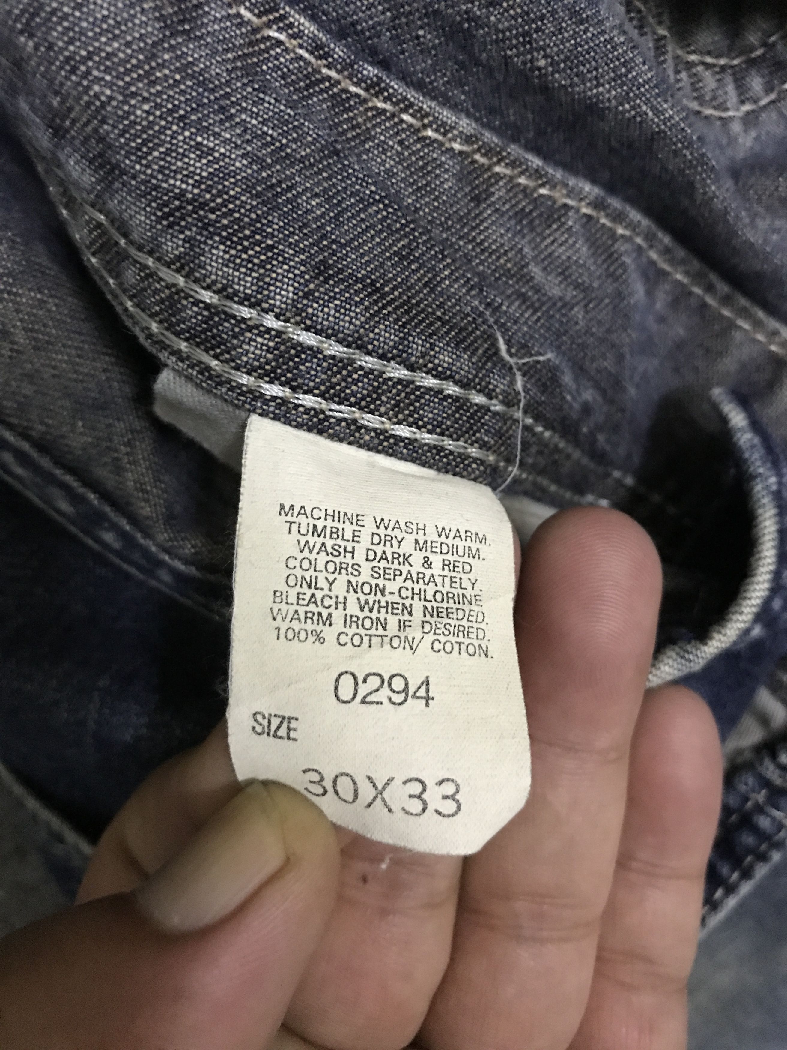 Lee × Vintage OVA12 Lee Sanforized Denim Overall Size US 34 / EU 50 - 8 Thumbnail