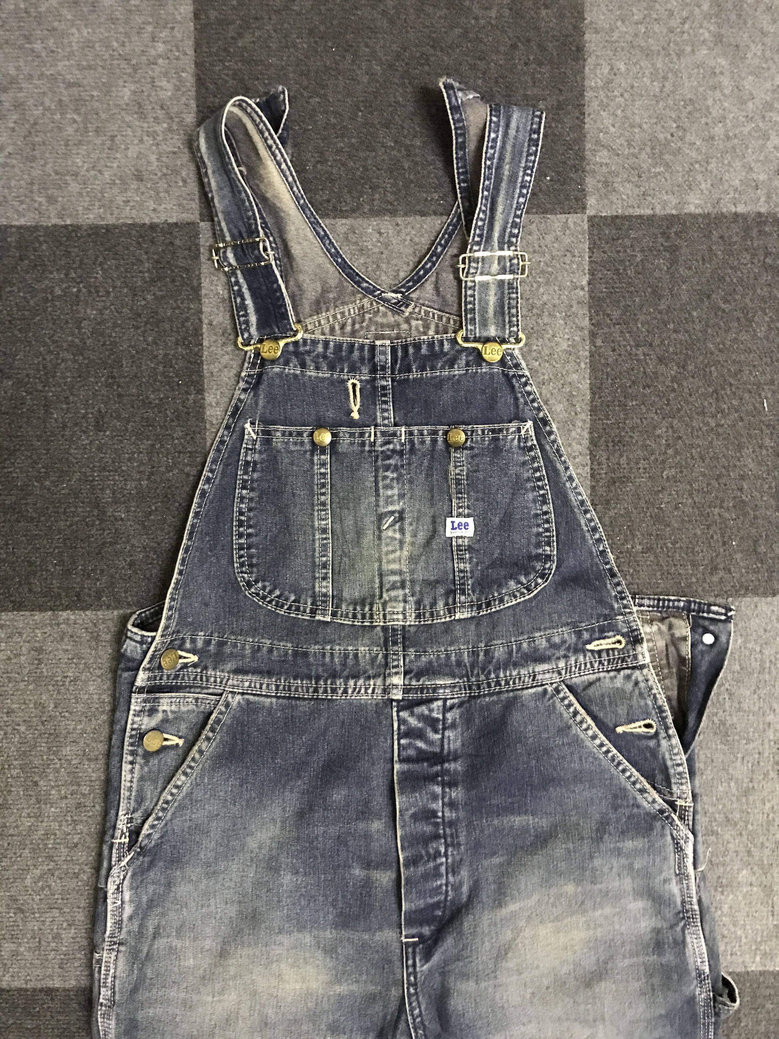 Lee × Vintage OVA12 Lee Sanforized Denim Overall Size US 34 / EU 50 - 4 Thumbnail