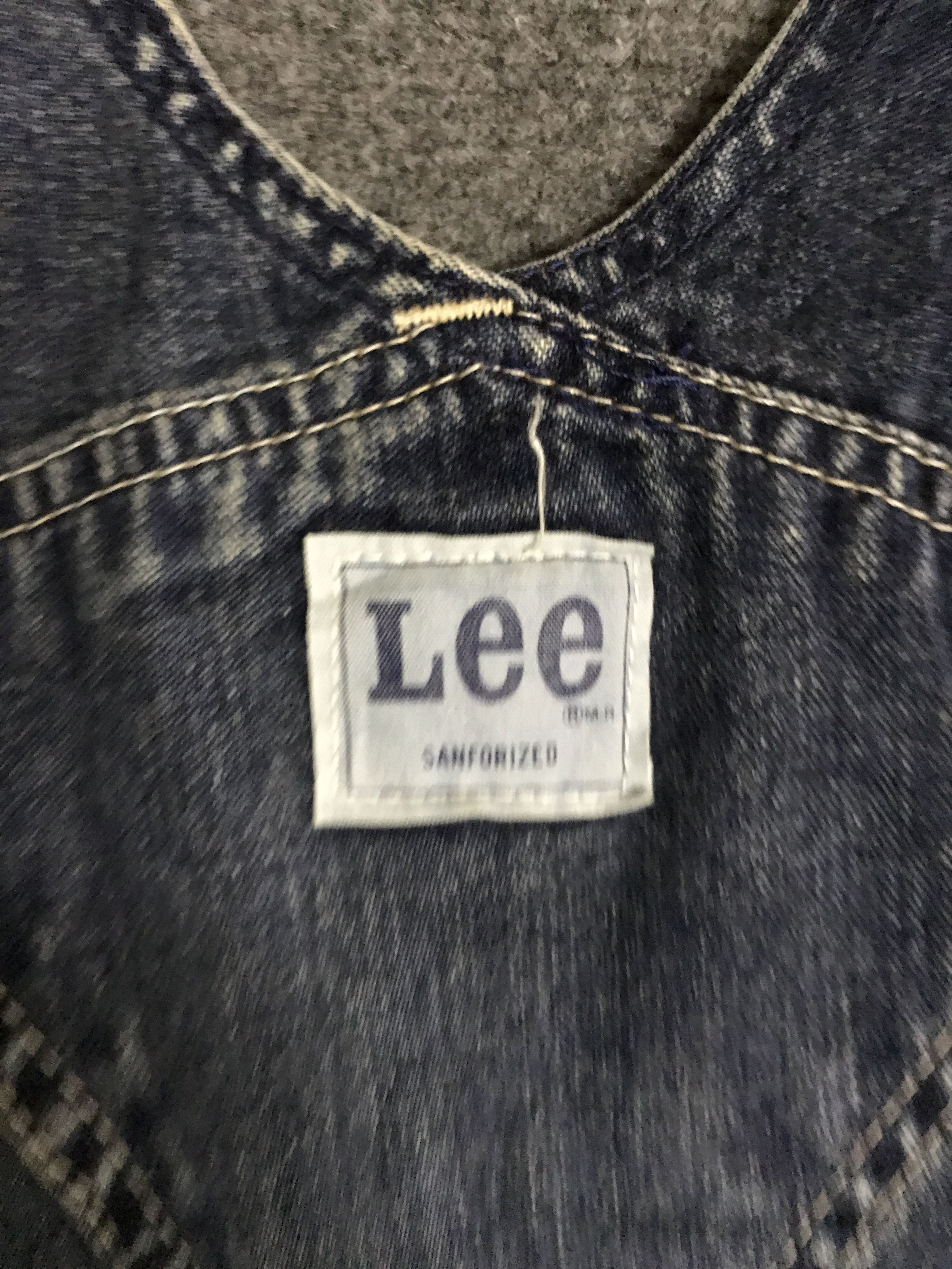 Lee × Vintage OVA12 Lee Sanforized Denim Overall Size US 34 / EU 50 - 11 Thumbnail