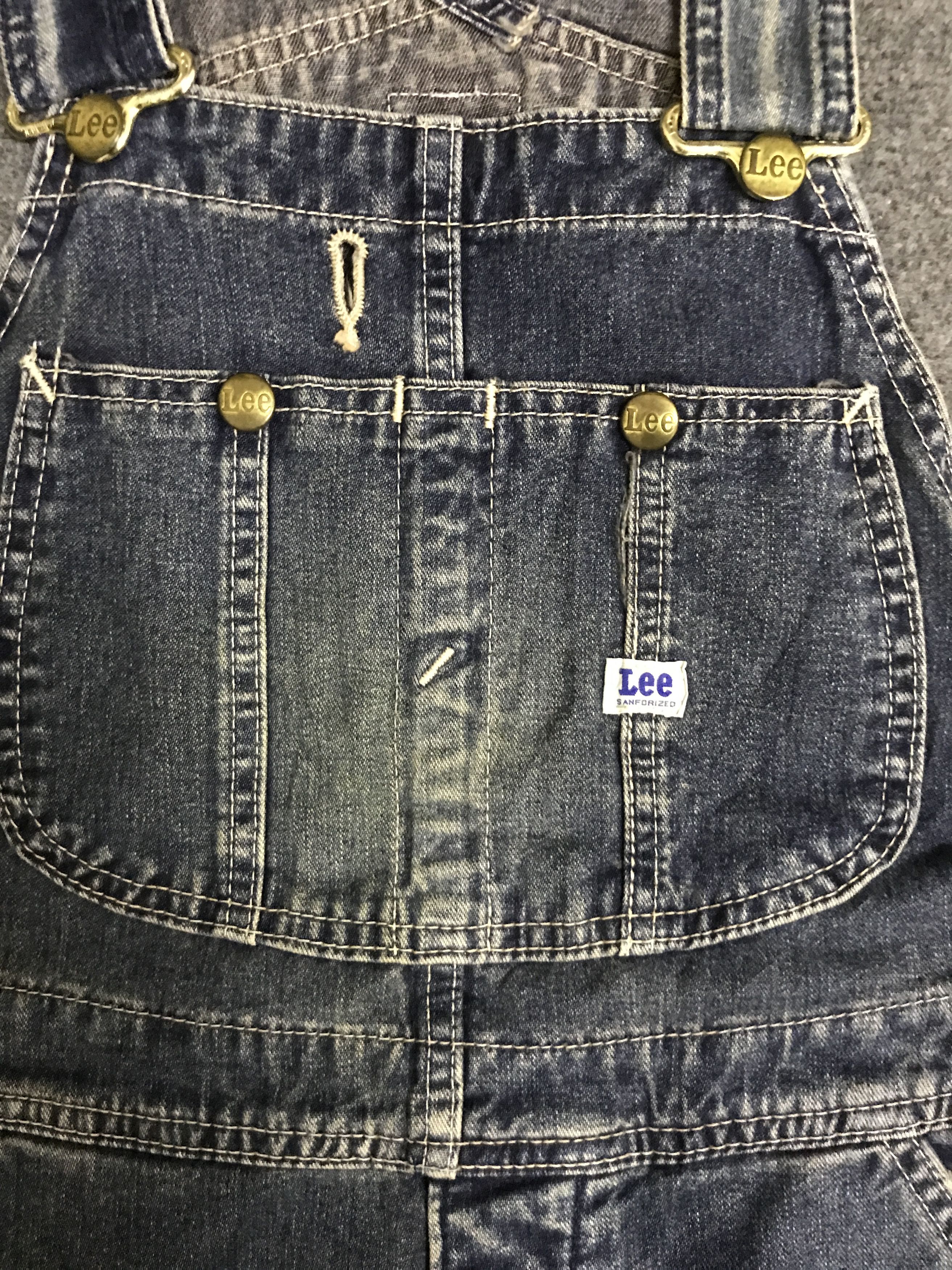 Lee × Vintage OVA12 Lee Sanforized Denim Overall Size US 34 / EU 50 - 6 Thumbnail