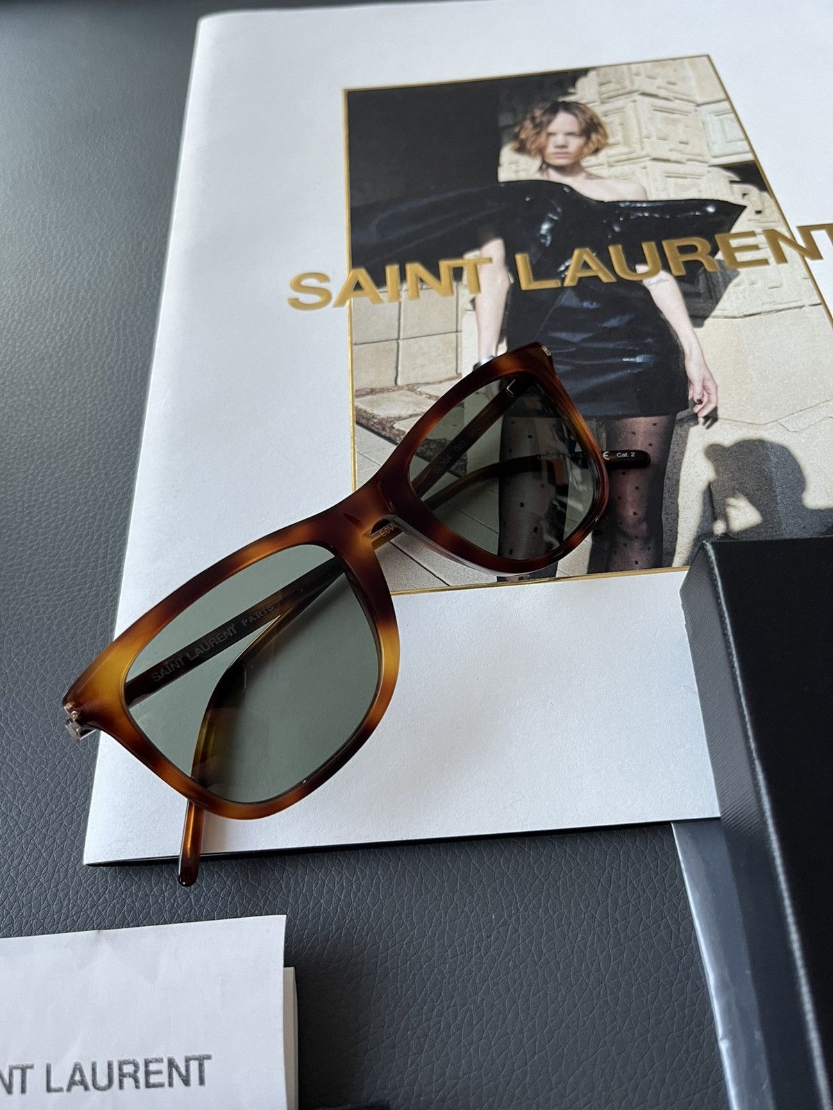 Hedi Slimane × Saint Laurent Paris × Yves Saint Laurent Iconic Brand New Classic Runway Sunglasses Limited Edition Size ONE SIZE - 1 Thumbnail