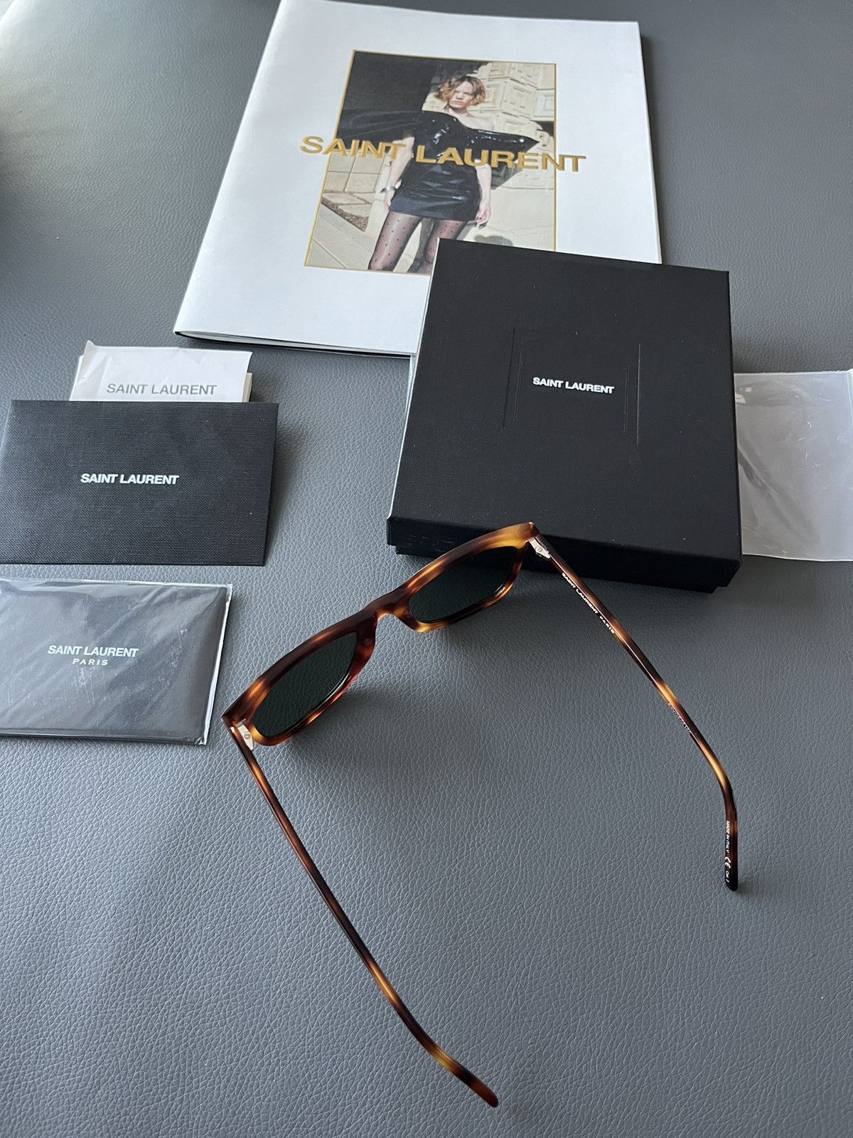 Hedi Slimane × Saint Laurent Paris × Yves Saint Laurent Iconic Brand New Classic Runway Sunglasses Limited Edition Size ONE SIZE - 4 Thumbnail