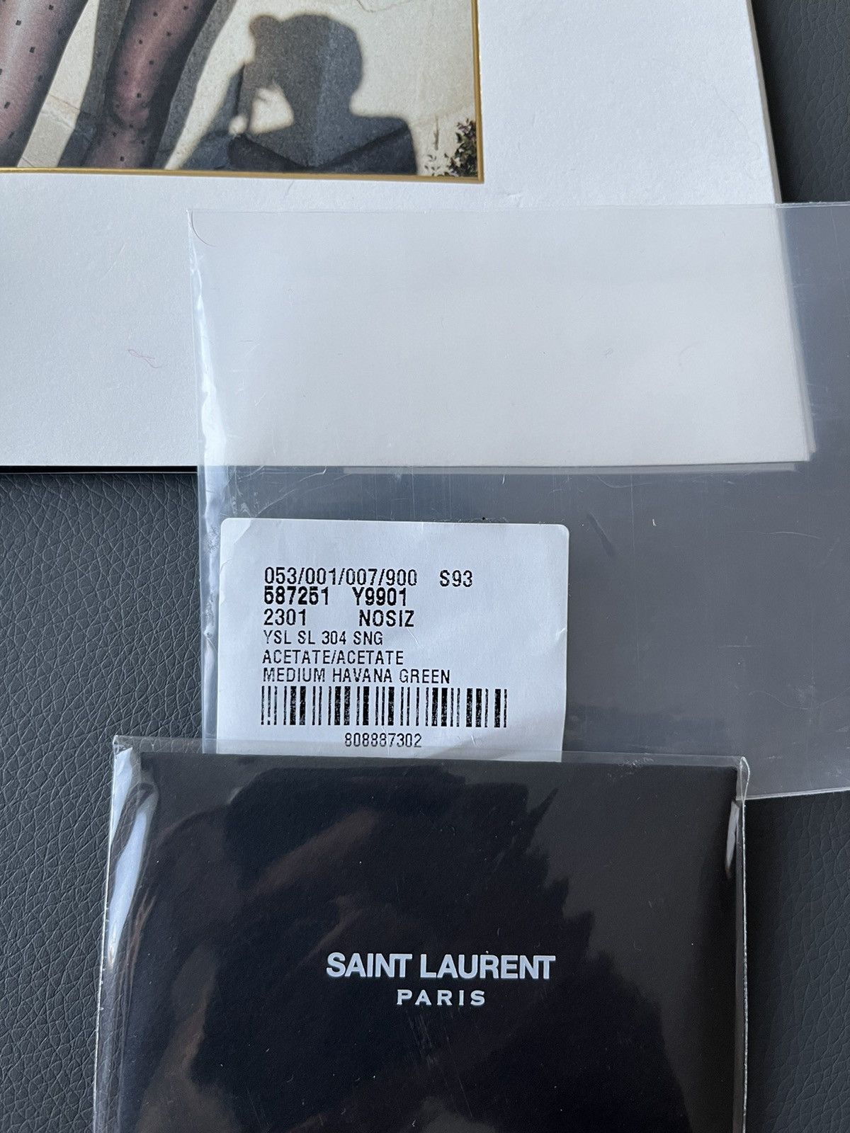 Hedi Slimane × Saint Laurent Paris × Yves Saint Laurent Iconic Brand New Classic Runway Sunglasses Limited Edition Size ONE SIZE - 5 Thumbnail