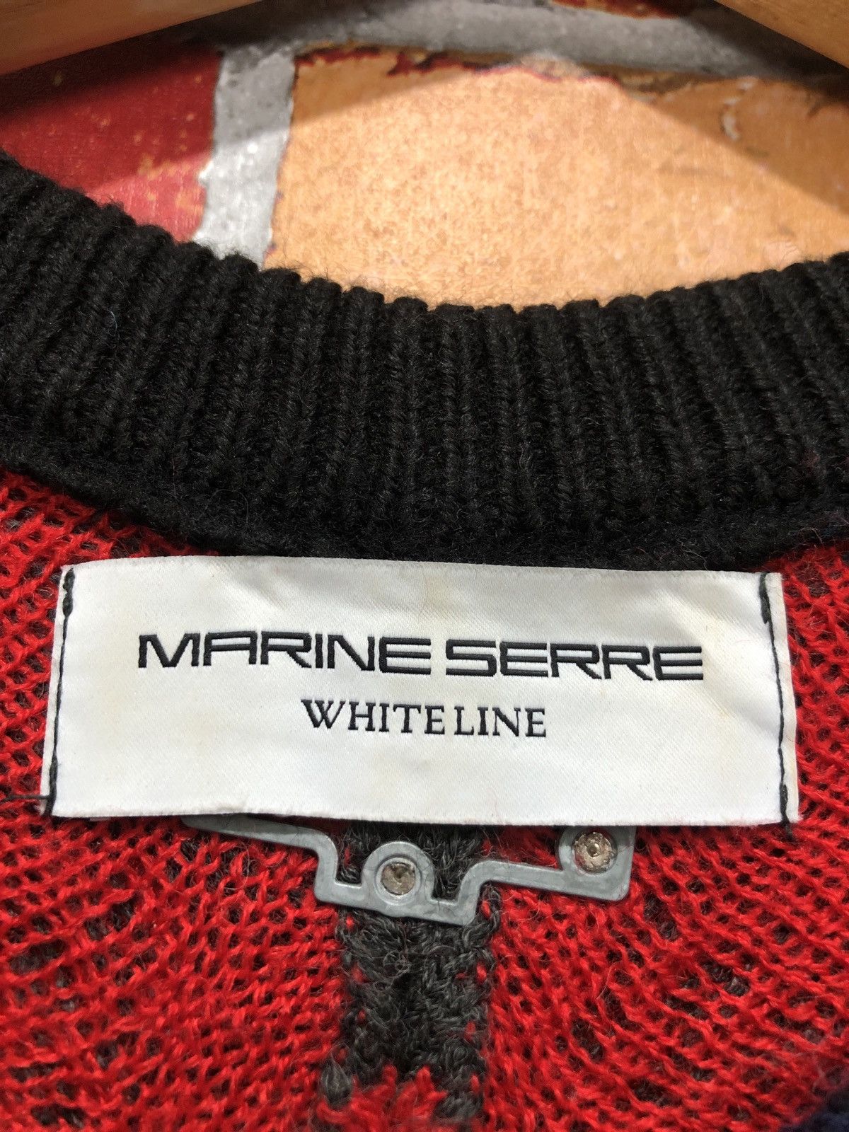 Marine Serre Marine Serre White Line Knit Sweater Size S / US 4 / IT 40 - 4 Thumbnail