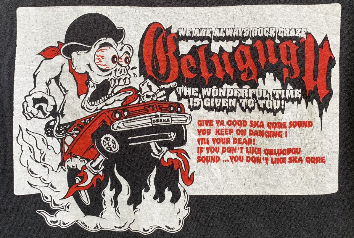 Band Tees GELUGU SKA PUNK T SHIRT Size US S / EU 44-46 / 1 - 9 Thumbnail