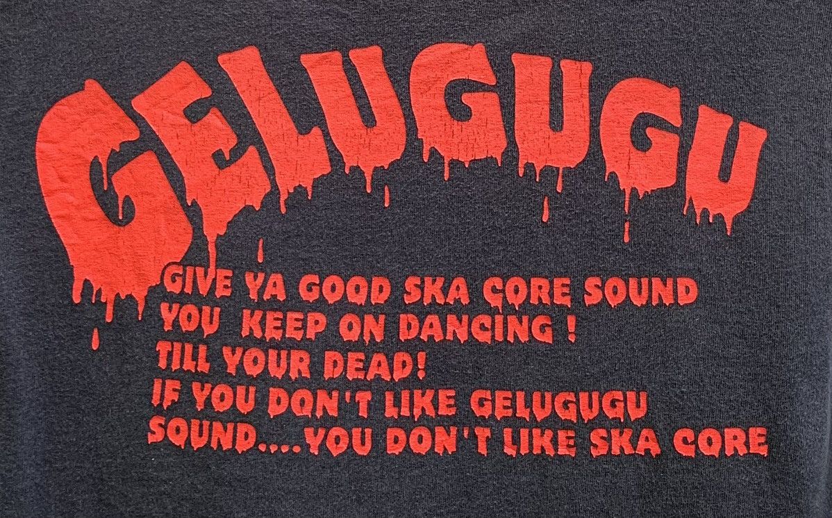 Band Tees GELUGU SKA PUNK T SHIRT Size US S / EU 44-46 / 1 - 10 Thumbnail