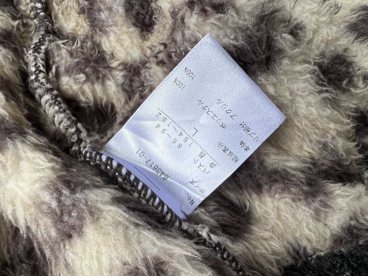 Japanese Brand × Le Grande Bleu (L.G.B.) SORRIDERE LEOPARD FLUFFY FLEECE HOODIE JACKET Size L / US 10 / IT 46 - 9 Thumbnail