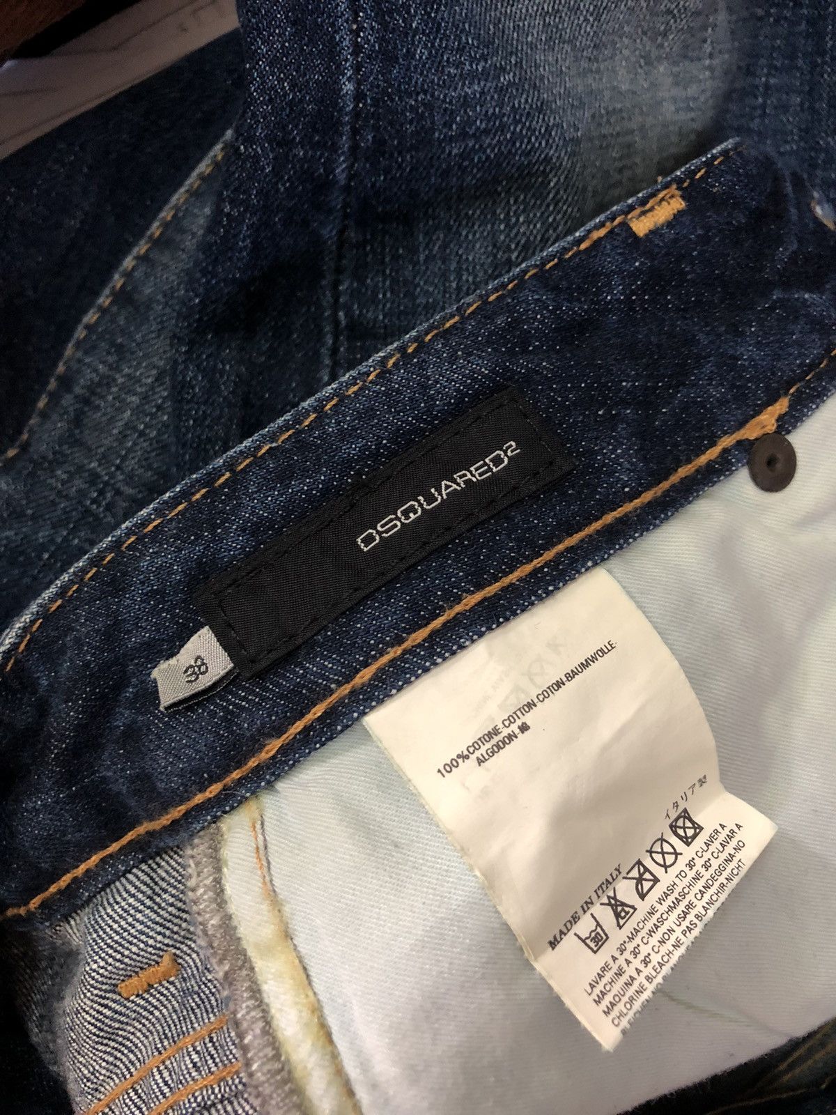 Dsquared2 boot cuts 1995 style #B1 Size US 27 - 7 Thumbnail