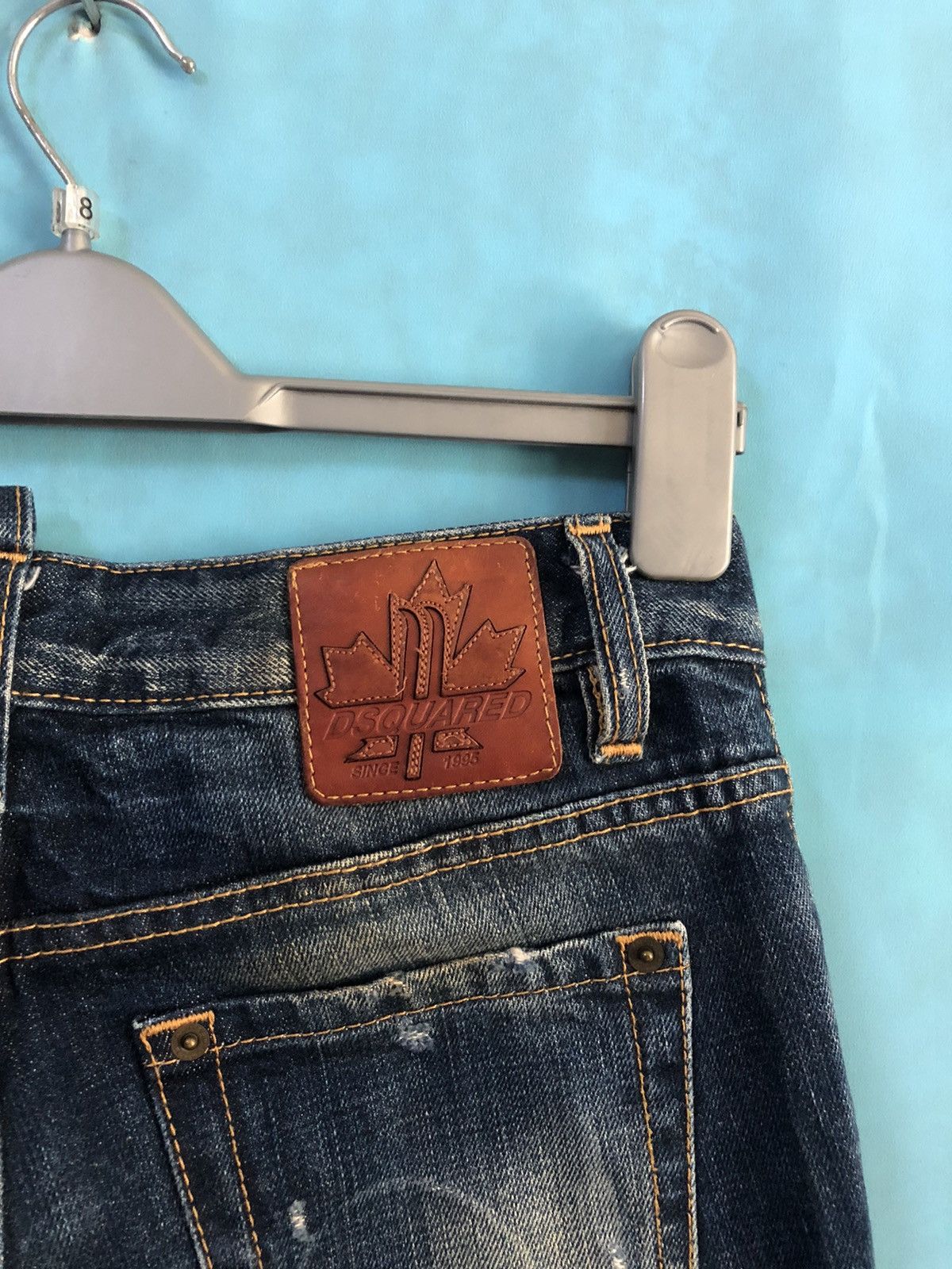 Dsquared2 boot cuts 1995 style #B1 Size US 27 - 4 Thumbnail