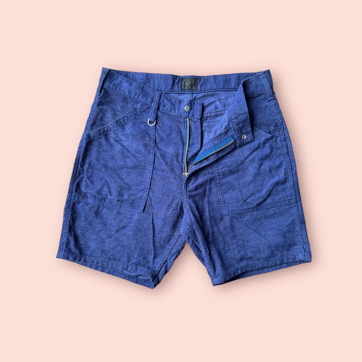 Japanese Brand × Lee × NANO universe RARE Y2K LEE X NANO UNIVERSE FATIGUE CORDUROY SHORTS Size US 30 / EU 46 - 5 Thumbnail