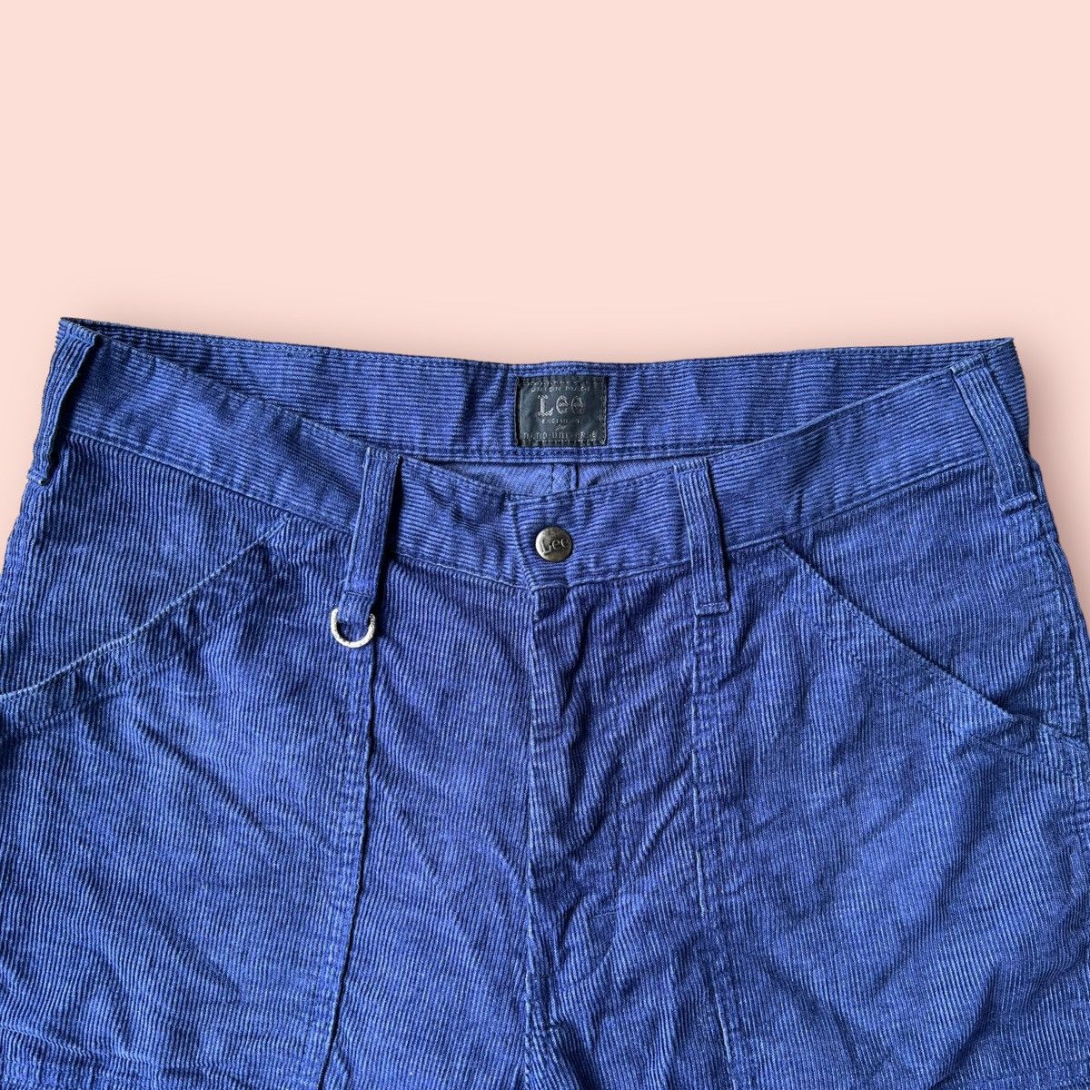 Japanese Brand × Lee × NANO universe RARE Y2K LEE X NANO UNIVERSE FATIGUE CORDUROY SHORTS Size US 30 / EU 46 - 6 Thumbnail