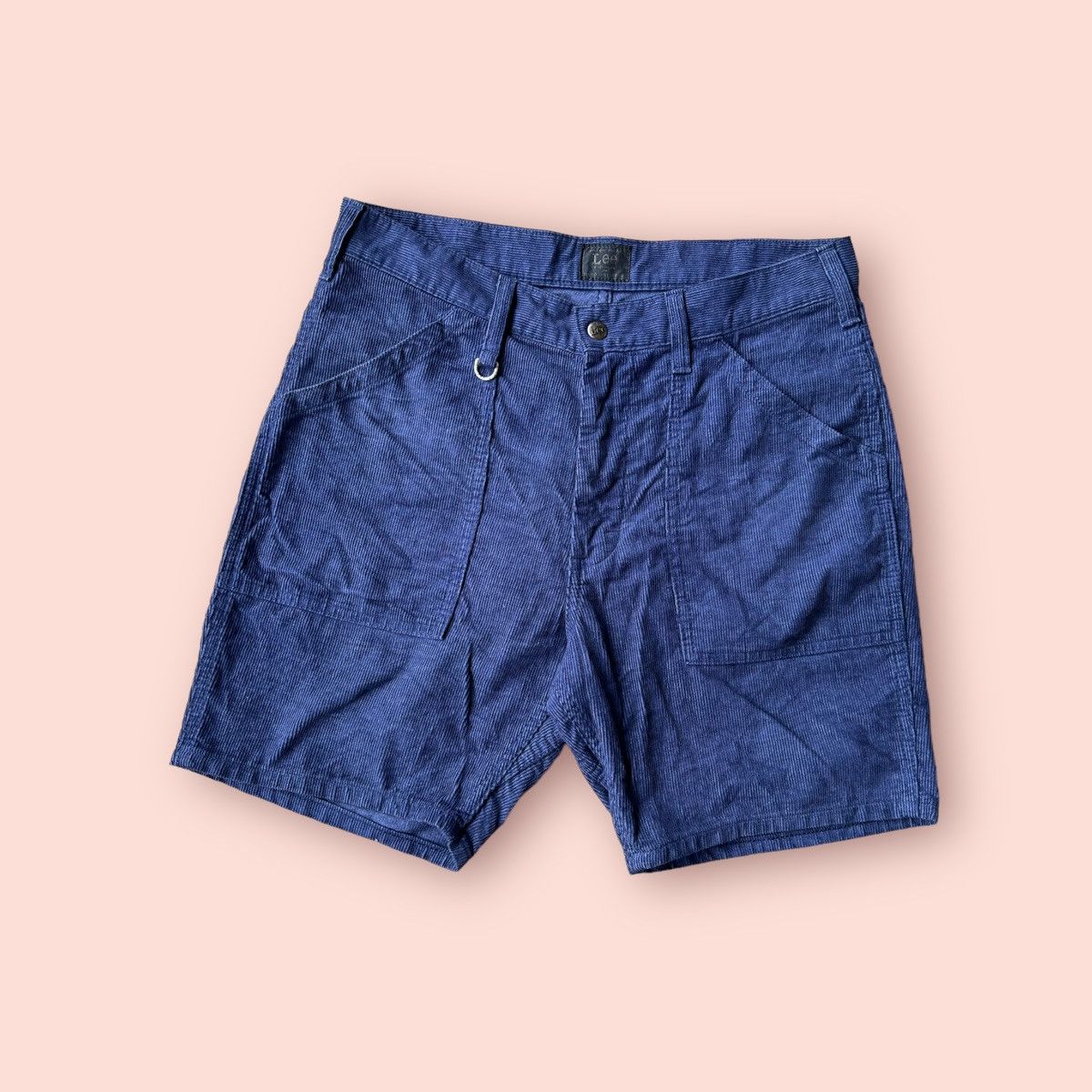 Japanese Brand × Lee × NANO universe RARE Y2K LEE X NANO UNIVERSE FATIGUE CORDUROY SHORTS Size US 30 / EU 46 - 1 Thumbnail