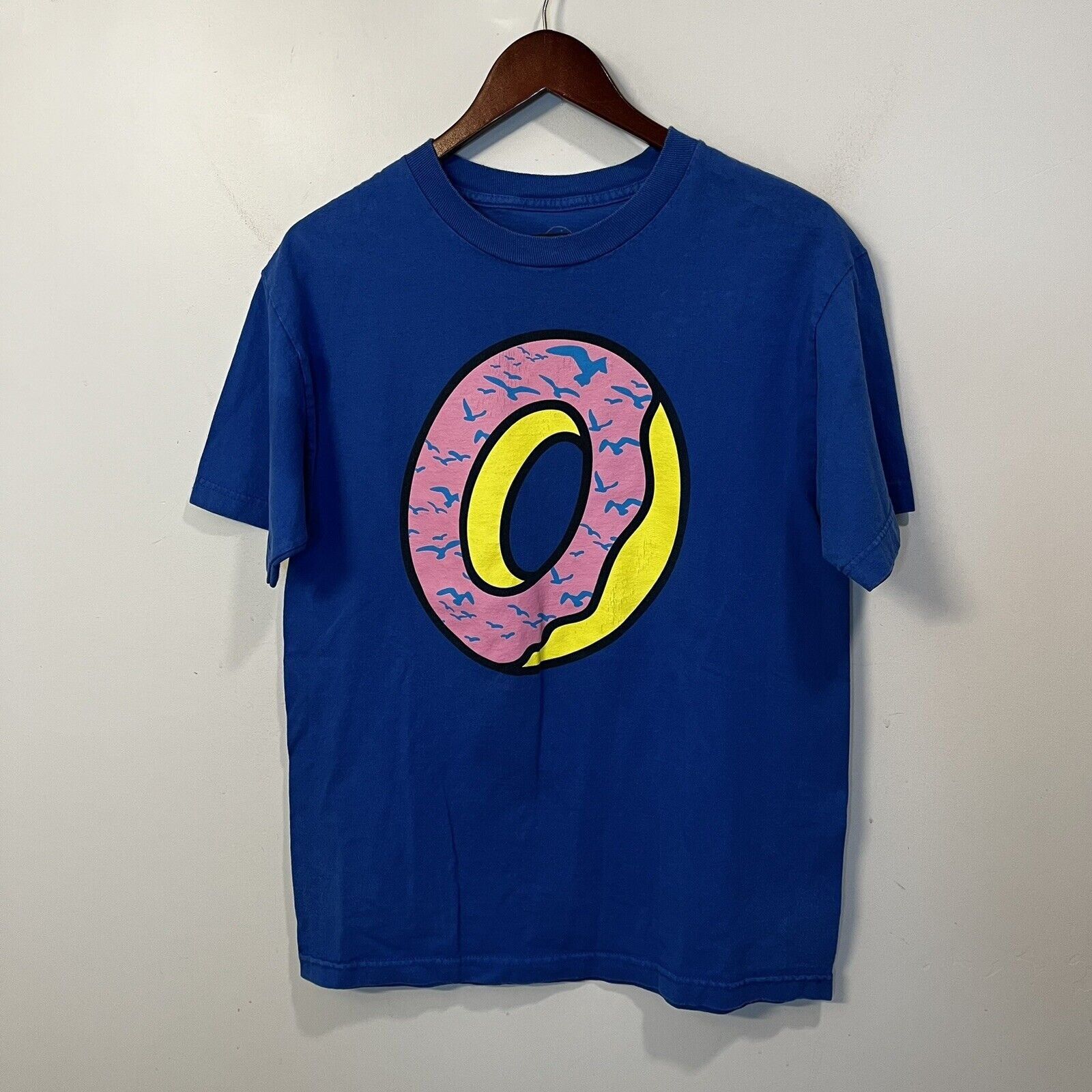 Odd Future Odd Future Tie-Dye Donut Bird Logo T-Shirt Blue LA Tour