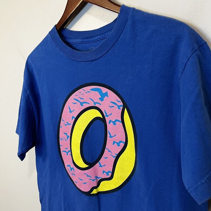 Odd Future Odd Future Tie-Dye Donut Bird Logo T-Shirt Blue LA Tour