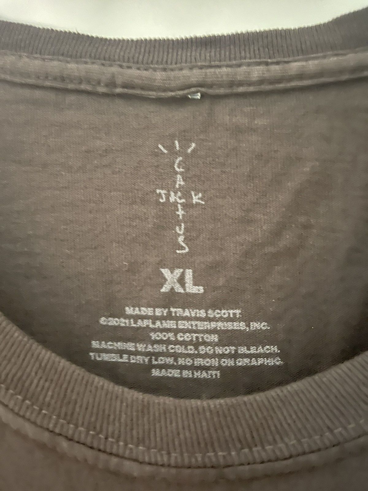 Fragment Design × Travis Scott Travis Scott x Fragment Design Tee Size US L / EU 52-54 / 3 - 2 Thumbnail