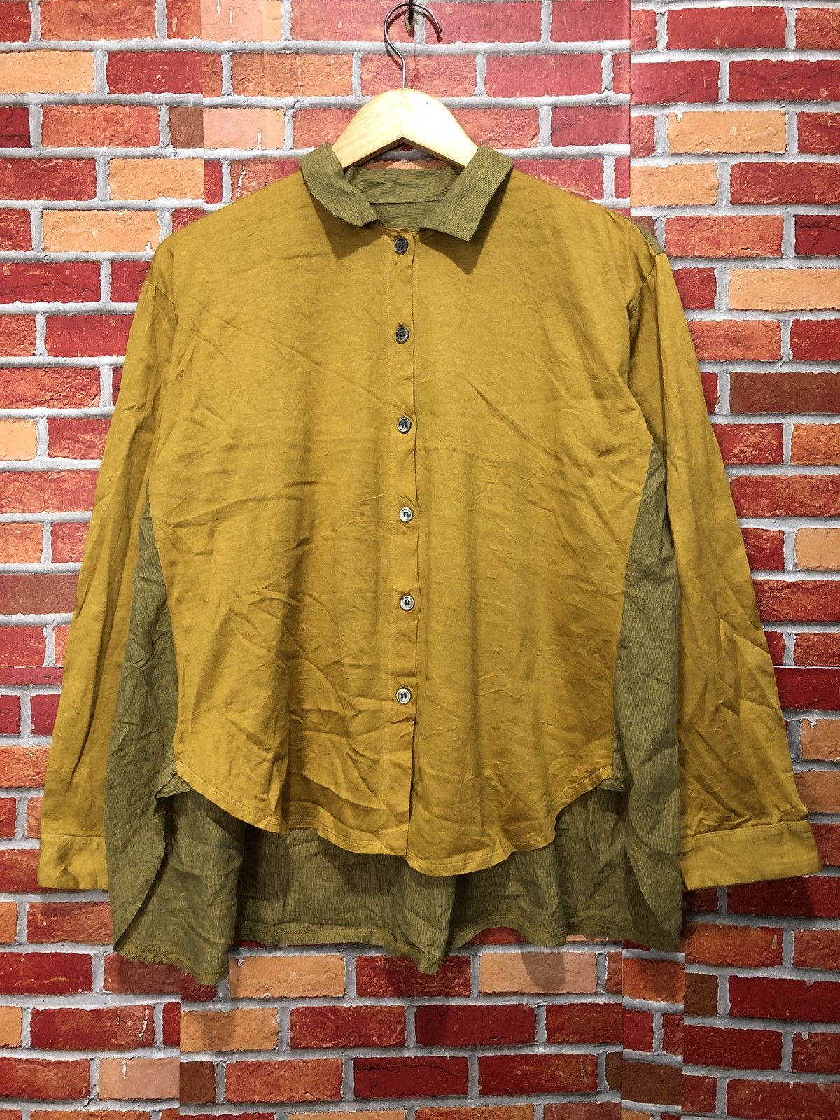 image of Y’S For Living Yohji Yamamoto Shirt, Women's (Size XL)