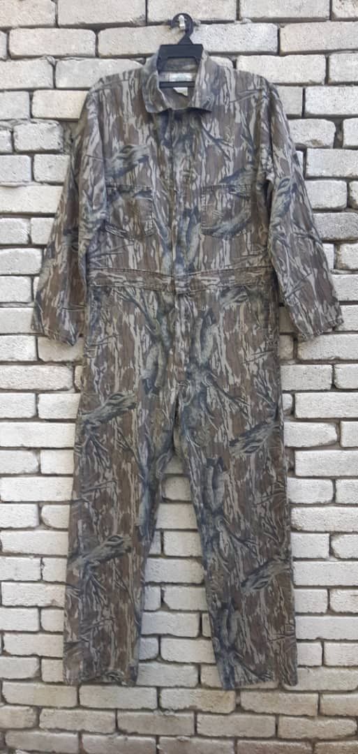 image of Vintage 70's Mossy Oaks Camo Overalls Made In Usa, Men's (Size 34)