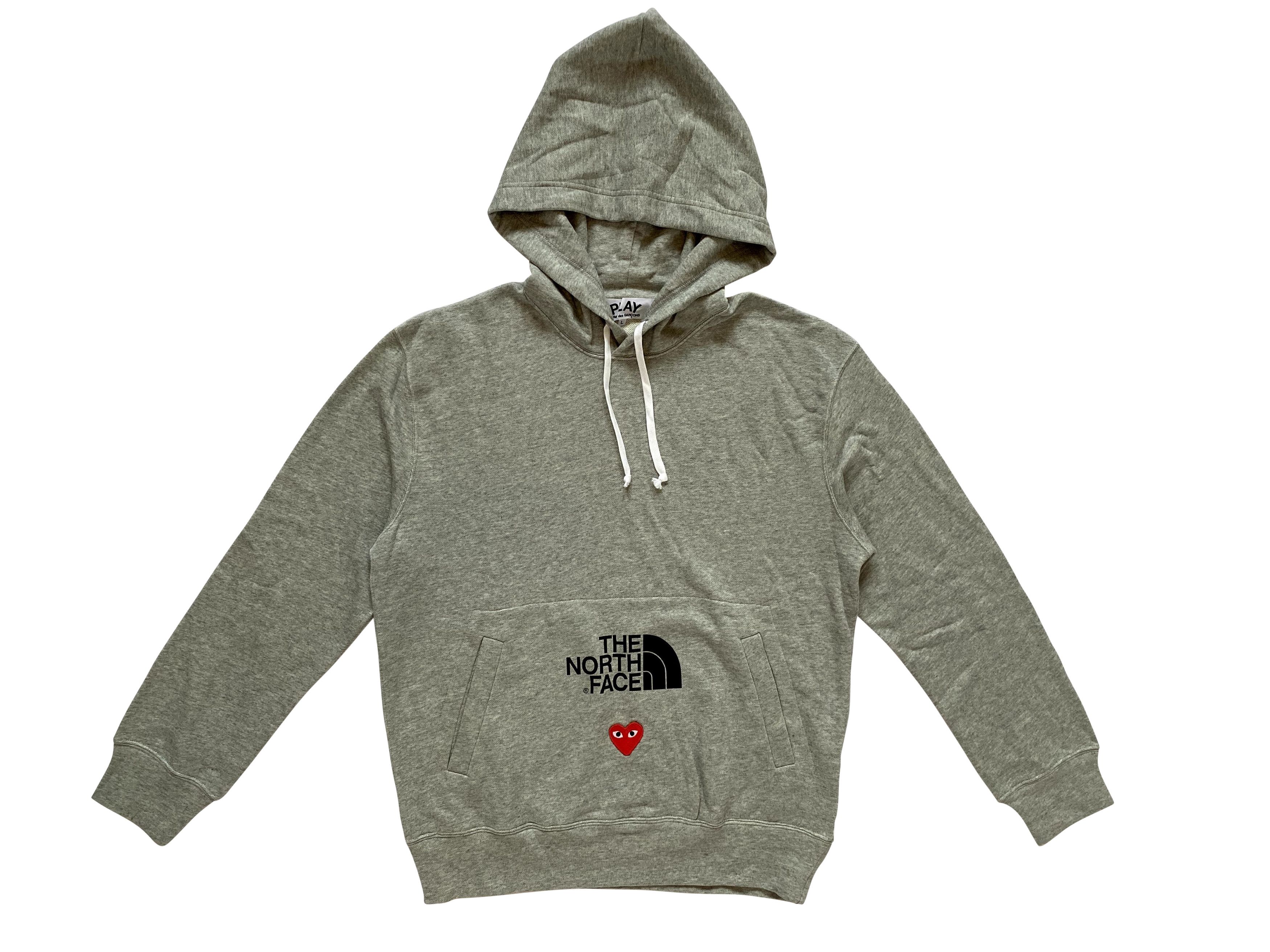 Comme des Garcons CDG x The North Face Hoodie Topgray | Grailed