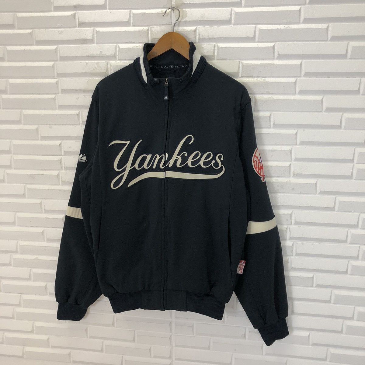 MLB × Majestic × New York Yankees NEW YORK YANKEES MLB JACKET Size US L / EU 52-54 / 3 - 3 Thumbnail