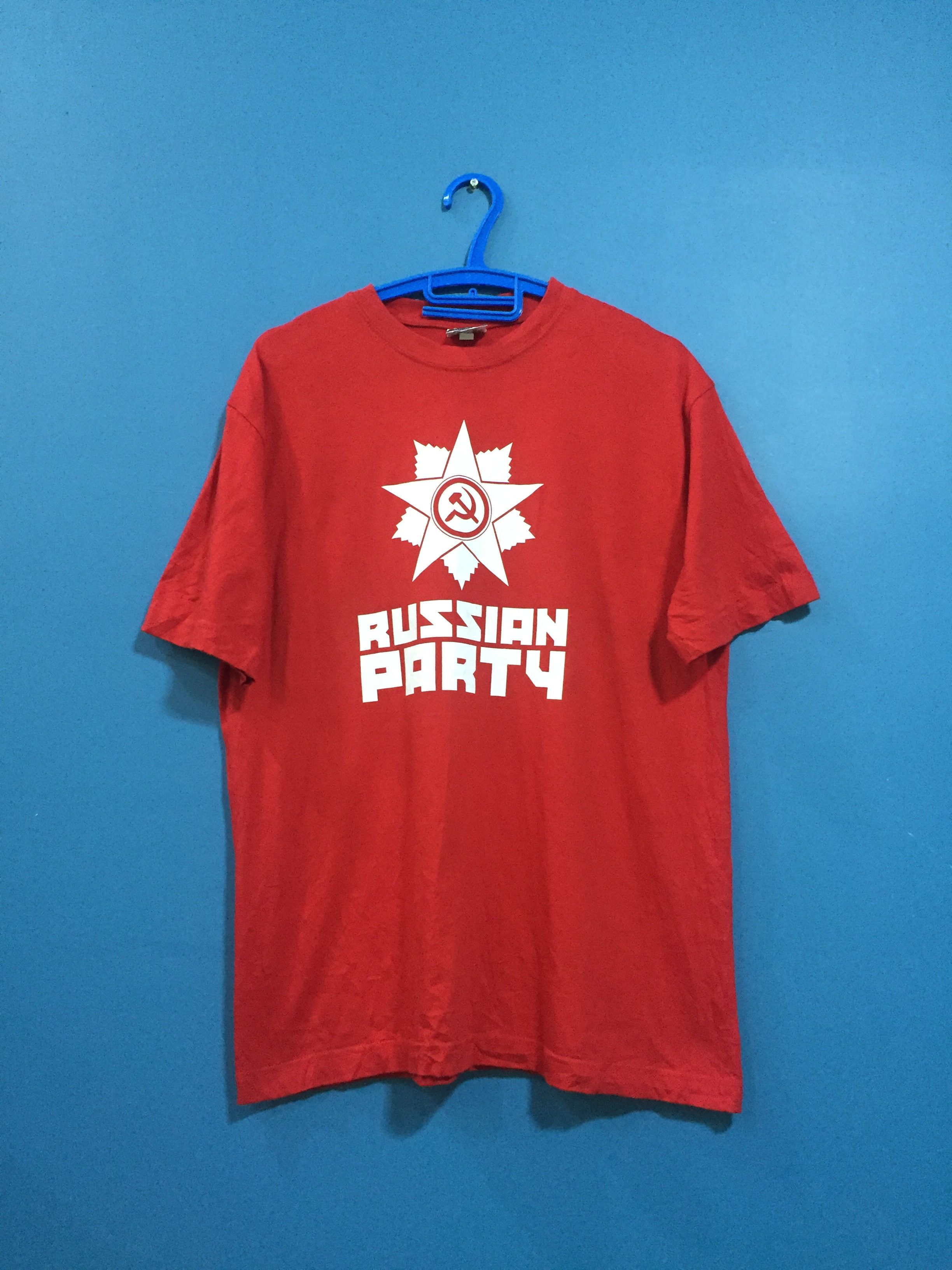 Big Ben Music Club The Russian Party promo Tee Shirt
