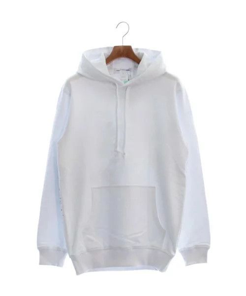 Hoodie White Back Logo Design Pullover Parka