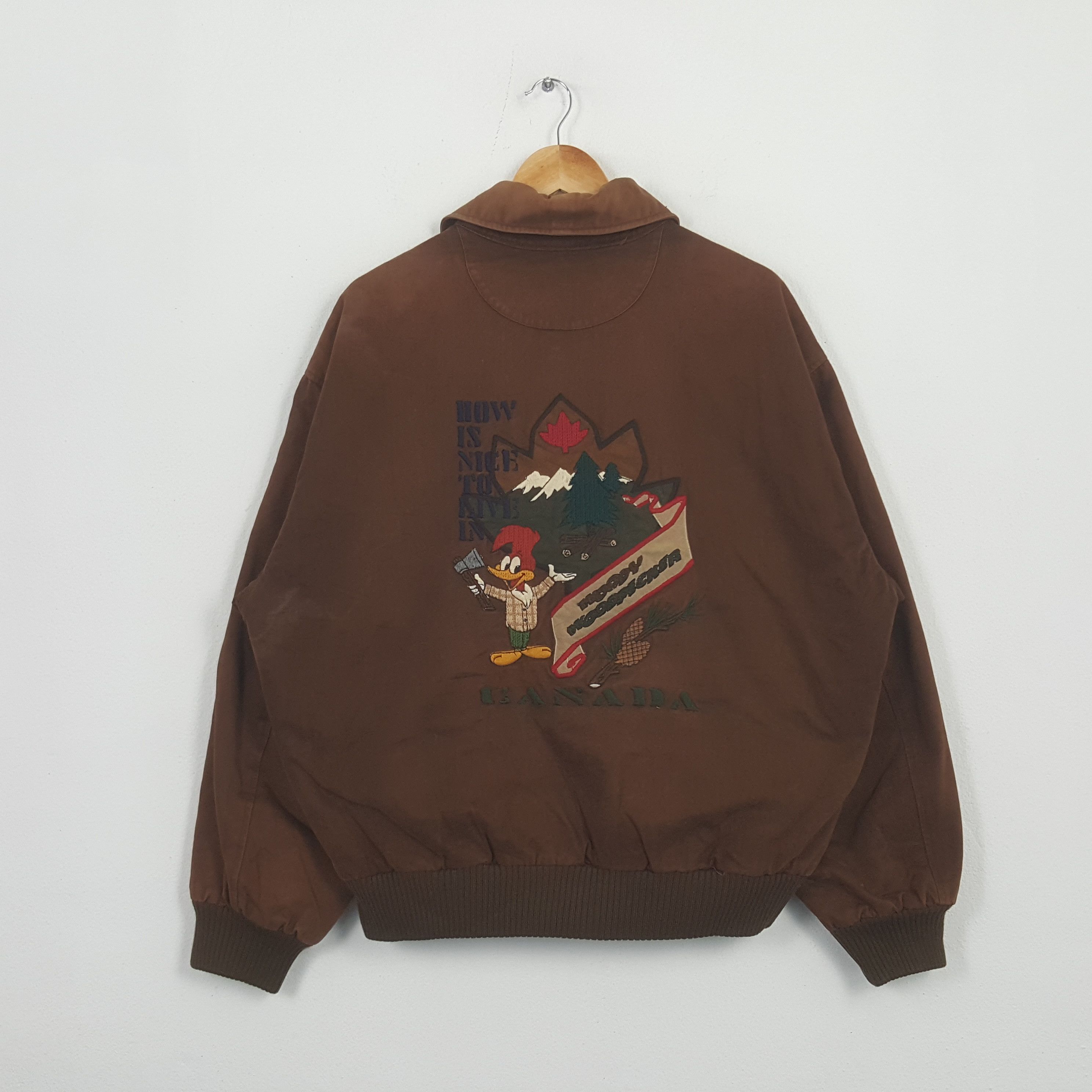 Vintage Vintage Woody Woodpecker Castelbajac Bomber Jacket | Grailed