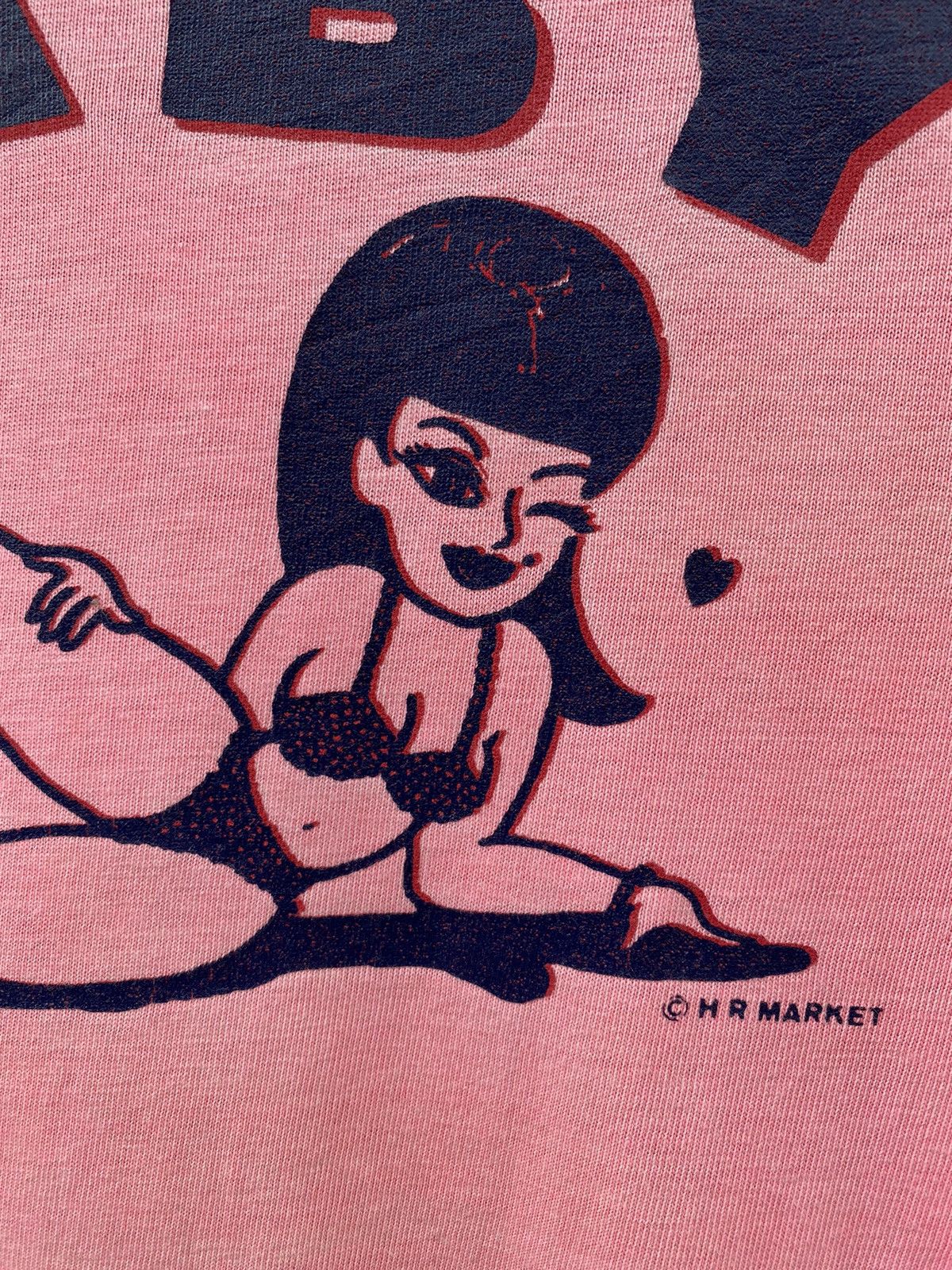 Blue Blue Japan × HOLLYWOOD RANCH MARKET × Japanese Brand 💥HR Market “OH! MY BABY” Sexy / Nudes Graphic Tee Size US M / EU 48-50 / 2 - 3 Thumbnail