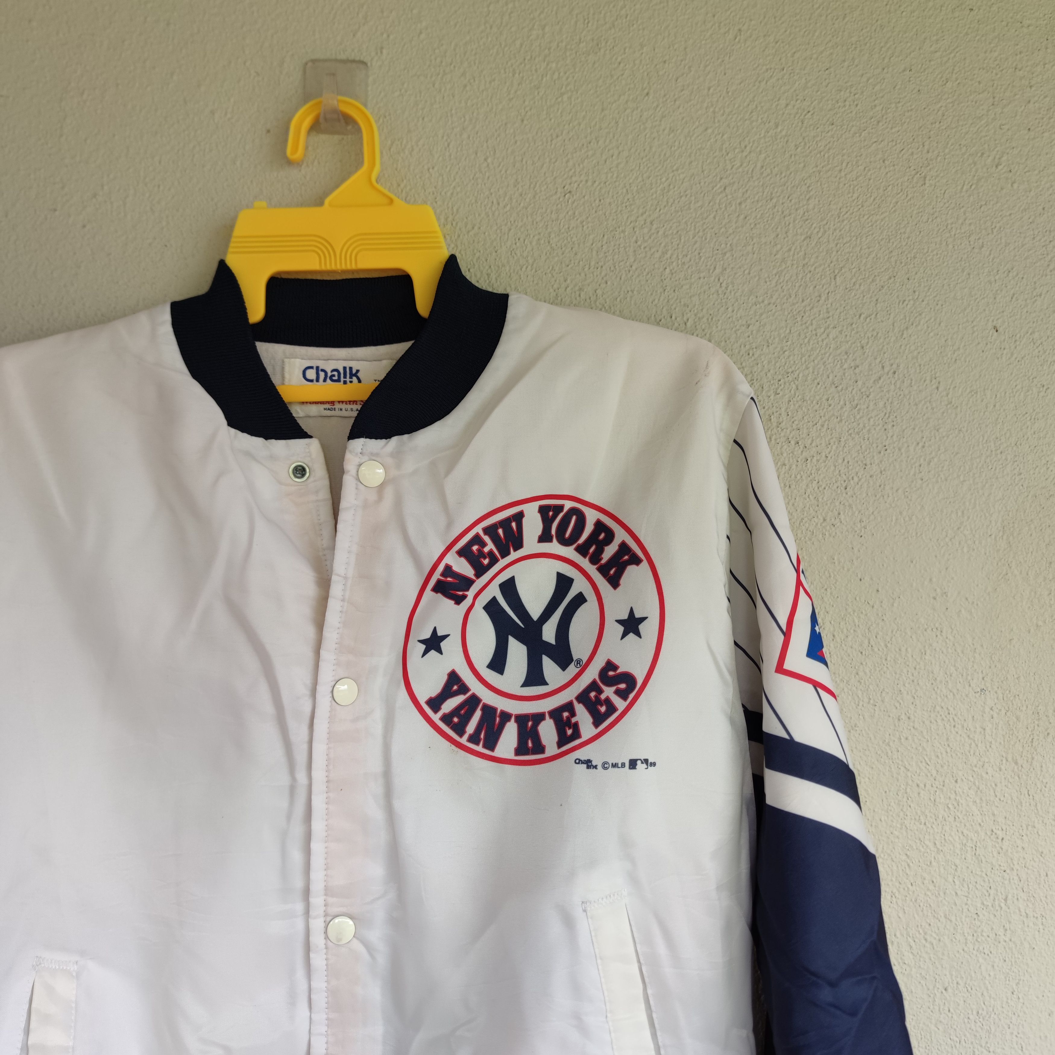 Chalk Line × MLB × New York Yankees VINTAGE 1989 MLB NEW YORK YANKEES JACKET BY CHALK LINE Size US M / EU 48-50 / 2 - 3 Thumbnail