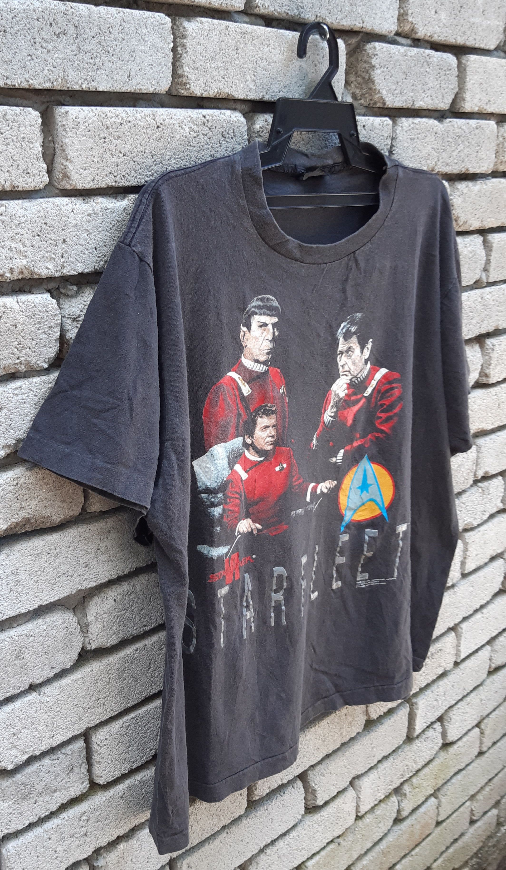 Vintage Rare!!! Vintage 90s movie.. star trek starfleet t shirt Size US XL / EU 56 / 4 - 4 Thumbnail