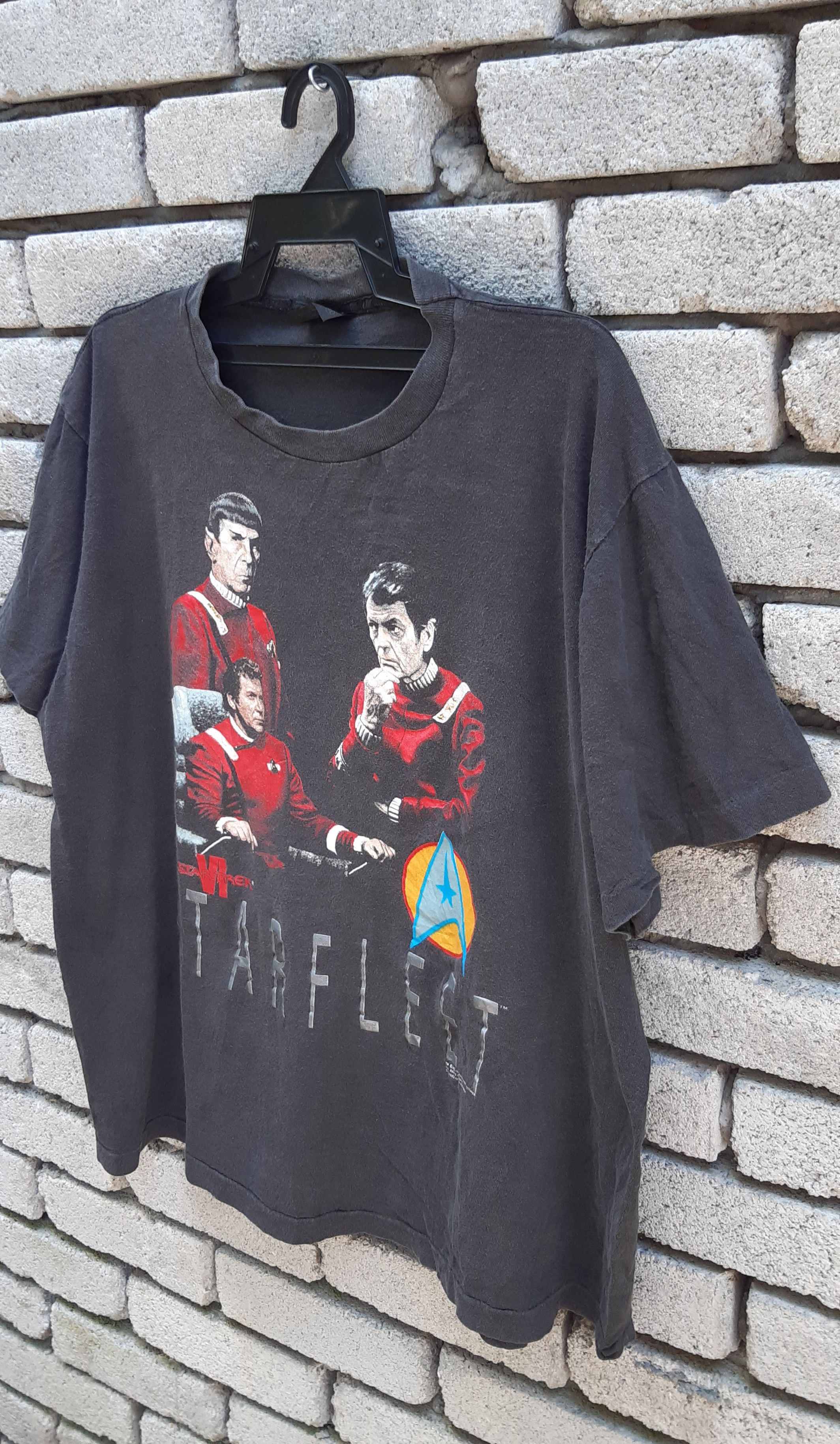 Vintage Rare!!! Vintage 90s movie.. star trek starfleet t shirt Size US XL / EU 56 / 4 - 3 Thumbnail