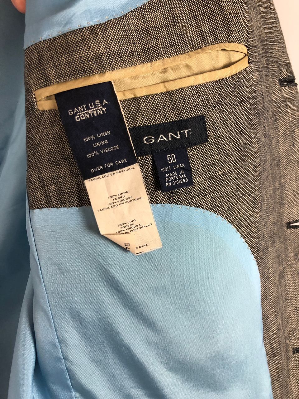 Gant Gant blazers grey size 50 Size 50R - 3 Thumbnail