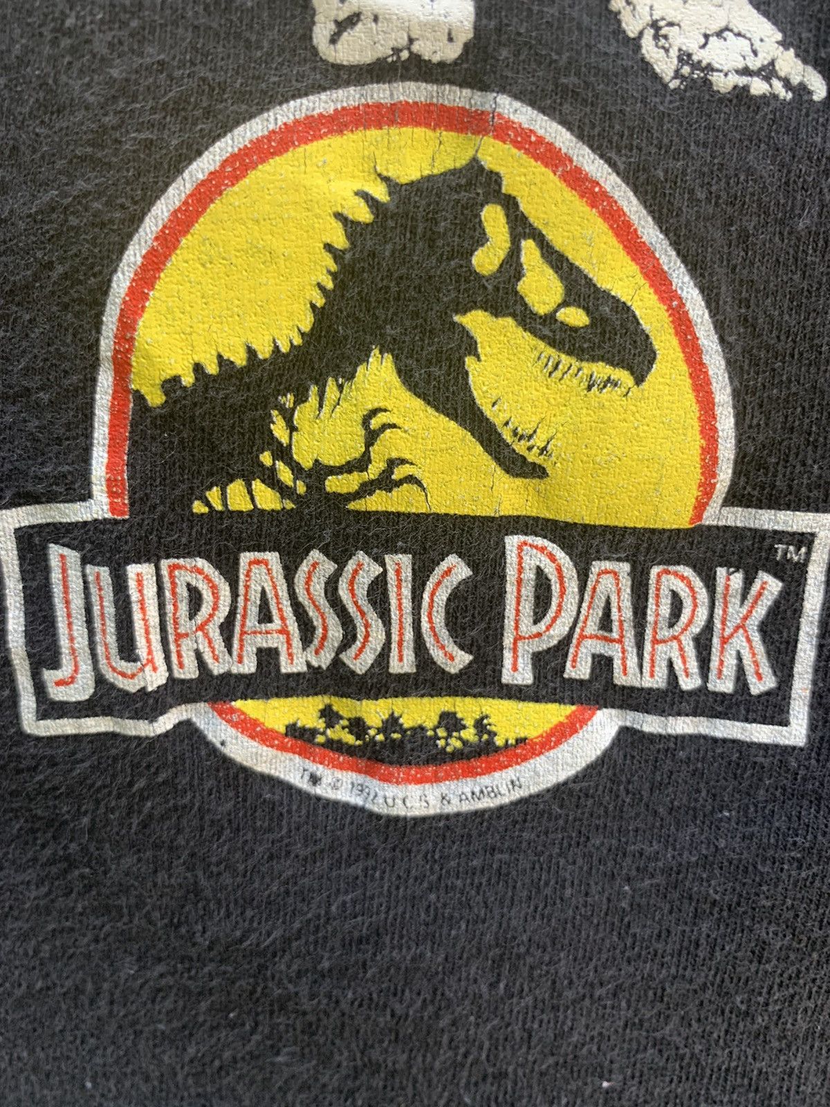 Vintage Rare!! Vintage 90s Jurassic Park Awesome To Kill T Shirt Size US M / EU 48-50 / 2 - 9 Thumbnail