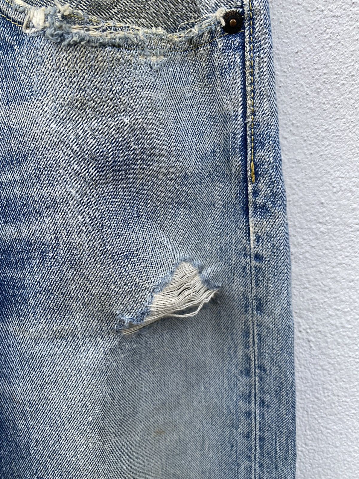 Japanese Brand Vintage Japanese brand X Heddie lovu selvedge jeans Size US 32 / EU 48 - 4 Thumbnail