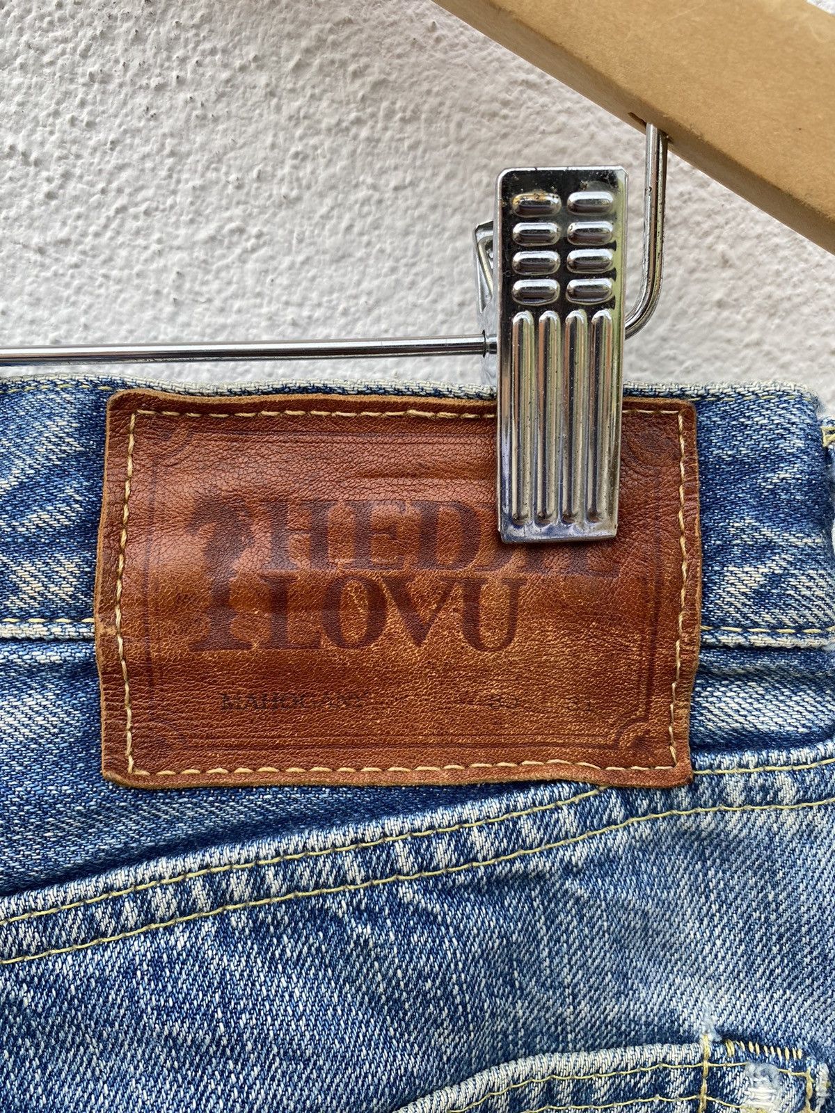 Japanese Brand Vintage Japanese brand X Heddie lovu selvedge jeans Size US 32 / EU 48 - 10 Thumbnail