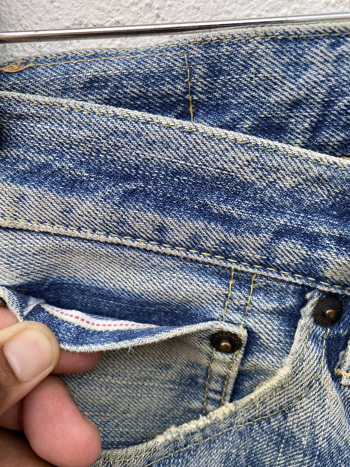 Japanese Brand Vintage Japanese brand X Heddie lovu selvedge jeans Size US 32 / EU 48 - 9 Thumbnail