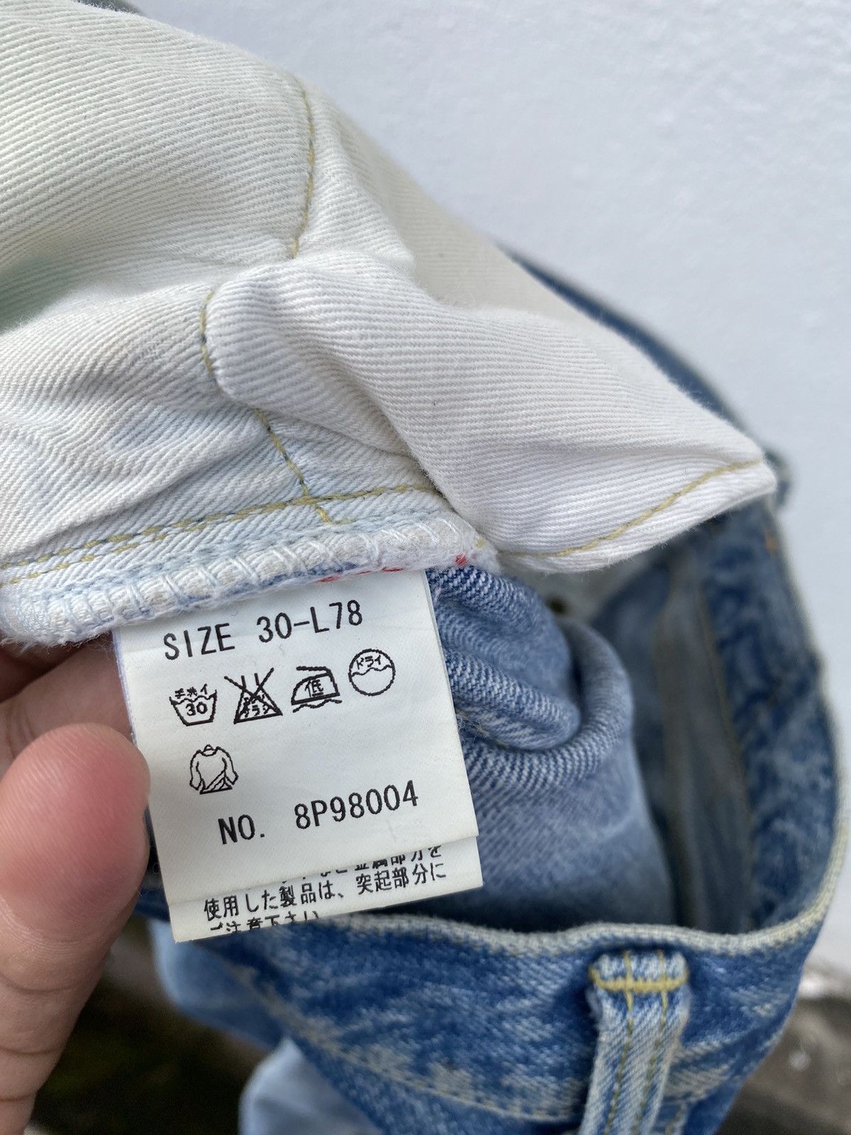 Japanese Brand Vintage Japanese brand X Heddie lovu selvedge jeans Size US 32 / EU 48 - 18 Thumbnail
