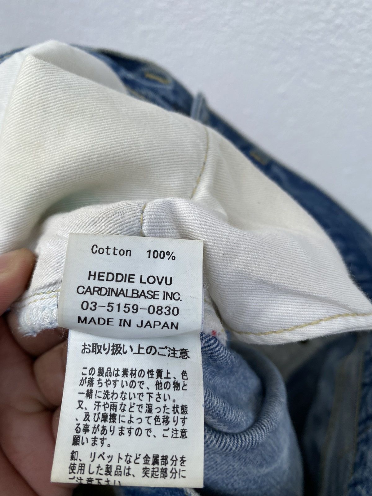 Japanese Brand Vintage Japanese brand X Heddie lovu selvedge jeans Size US 32 / EU 48 - 19 Thumbnail