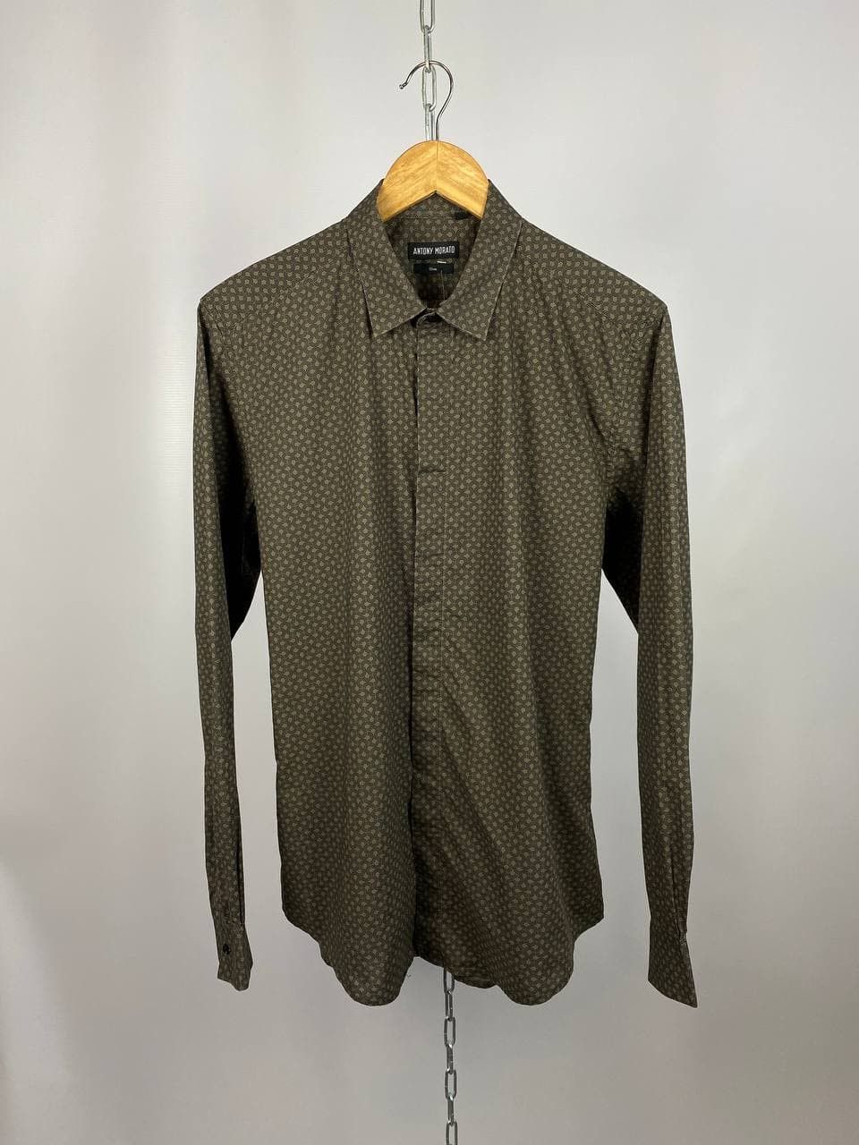 Antony Morato Antony Morato shirt streetwear designer green size L Size US L / EU 52-54 / 3 - 1 Thumbnail