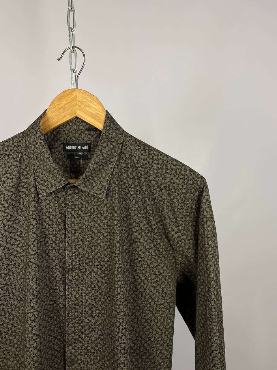 Antony Morato Antony Morato shirt streetwear designer green size L Size US L / EU 52-54 / 3 - 2 Thumbnail