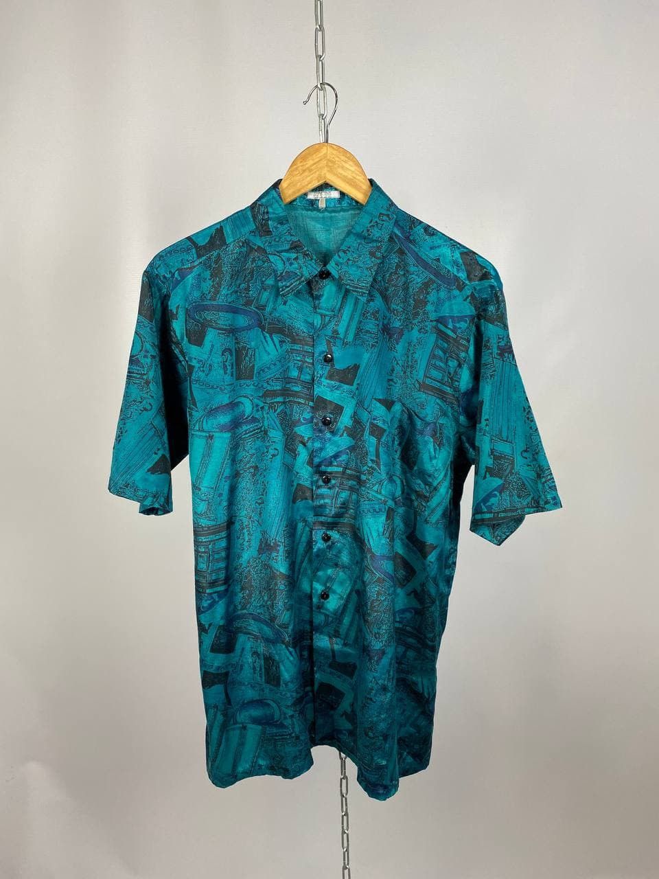 Vintage Hawaiian shirt streetwear vintage blue size M Size US M / EU 48-50 / 2 - 1 Thumbnail