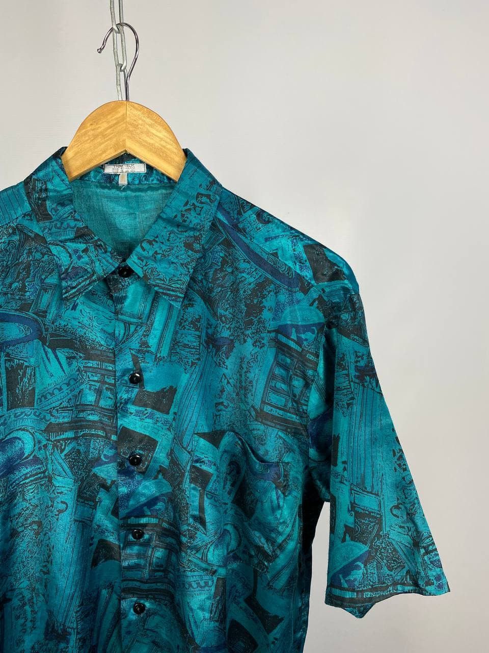 Vintage Hawaiian shirt streetwear vintage blue size M Size US M / EU 48-50 / 2 - 2 Thumbnail