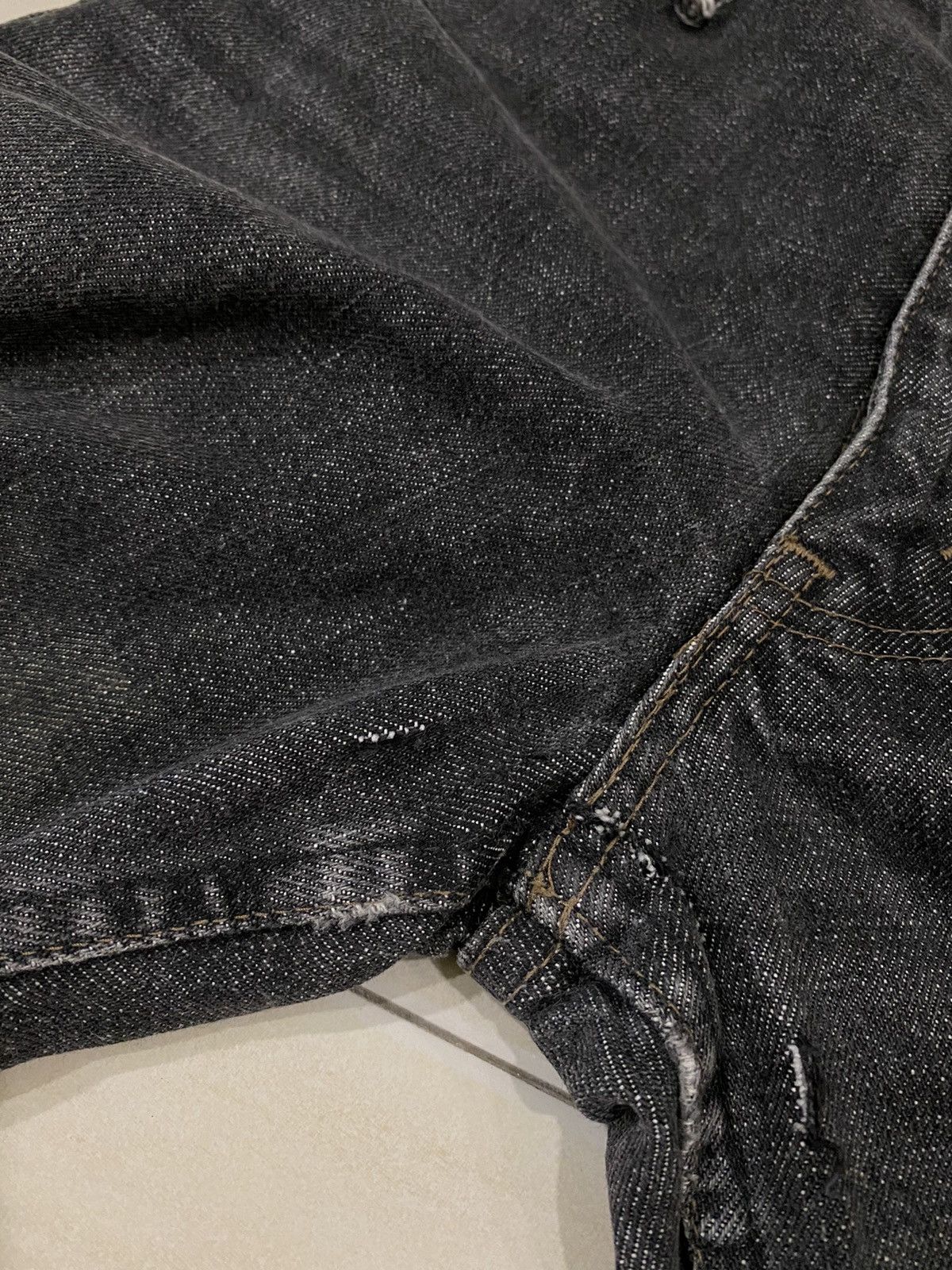 Levi's Vintage Levis black skinny jeans Size US 28 / EU 44 - 14 Thumbnail